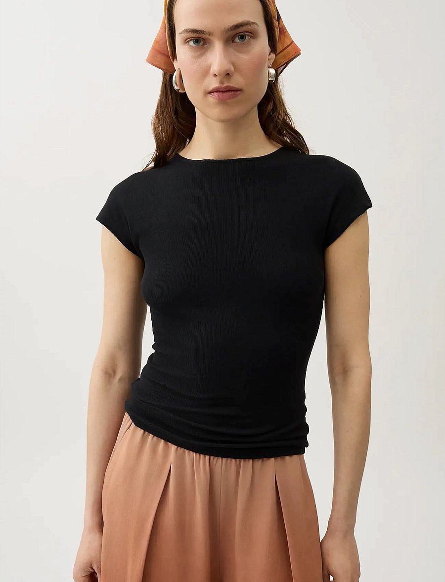 RODEBJER - Rodebjer Otta Body - t-shirts - black - 0