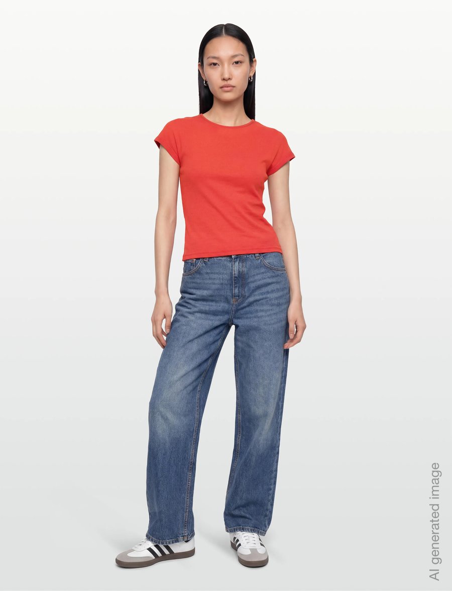RODEBJER - Rodebjer Otta Body - t-särgid ja alussärgid - bleached red - 0
