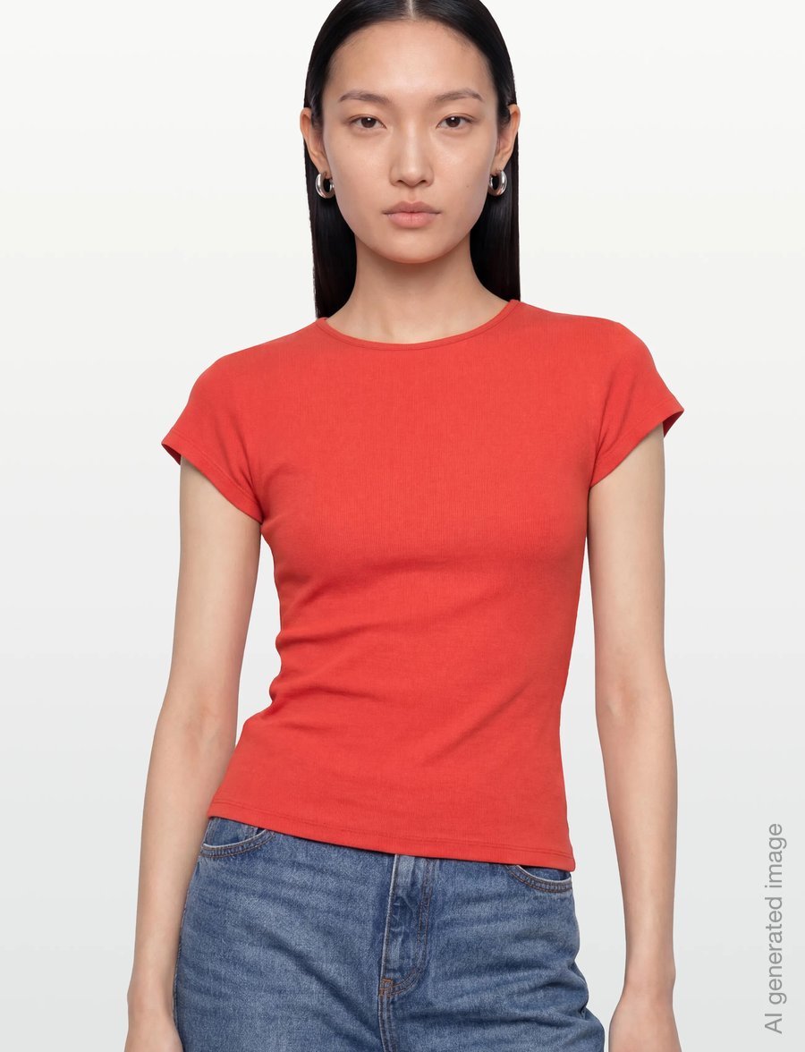 RODEBJER - Rodebjer Otta Body - t-särgid ja alussärgid - bleached red - 3