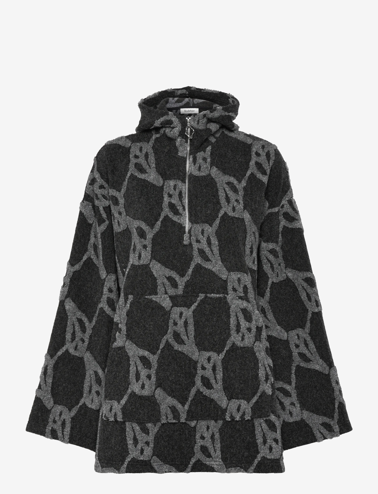 RODEBJER - Rodebjer Hilma Jacquard - wolljacken - dark grey melange - 0