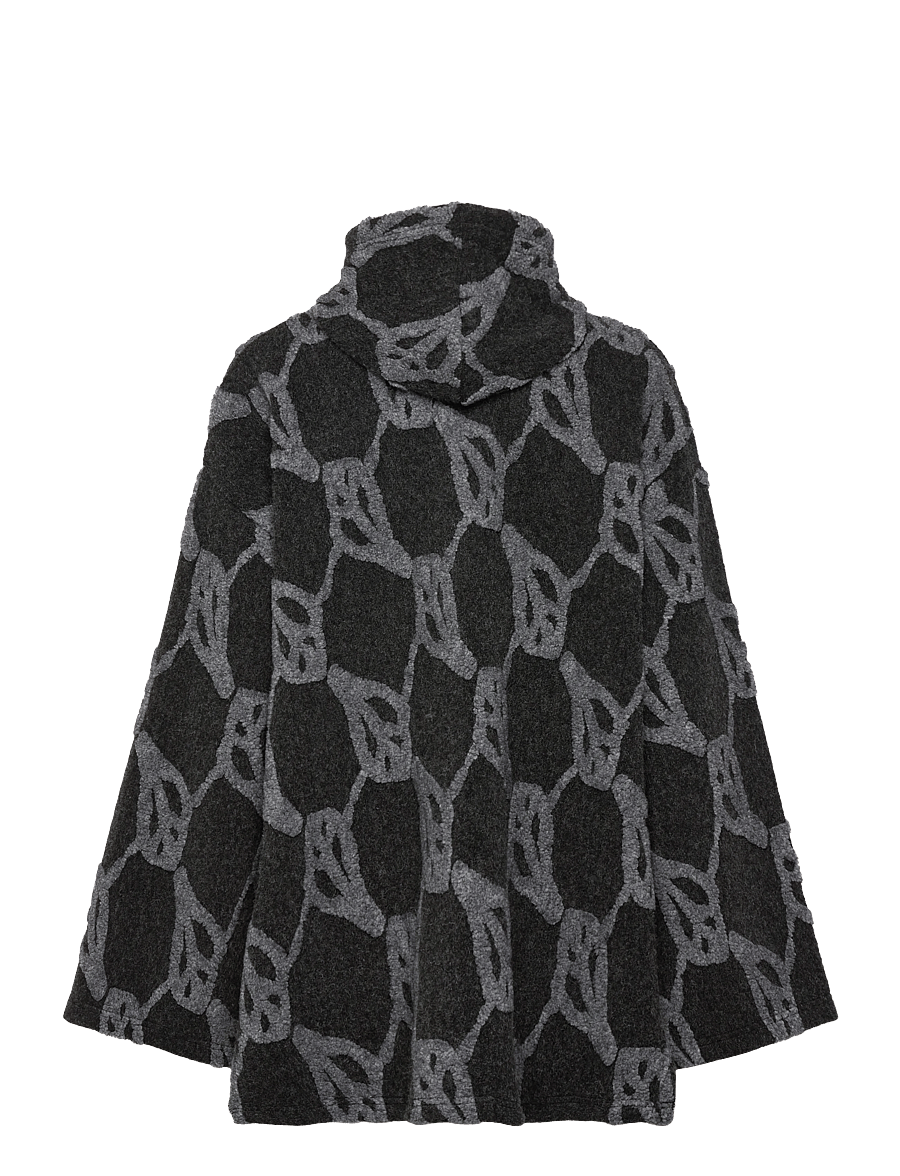 RODEBJER - Rodebjer Hilma Jacquard - wolljacken - dark grey melange - 1
