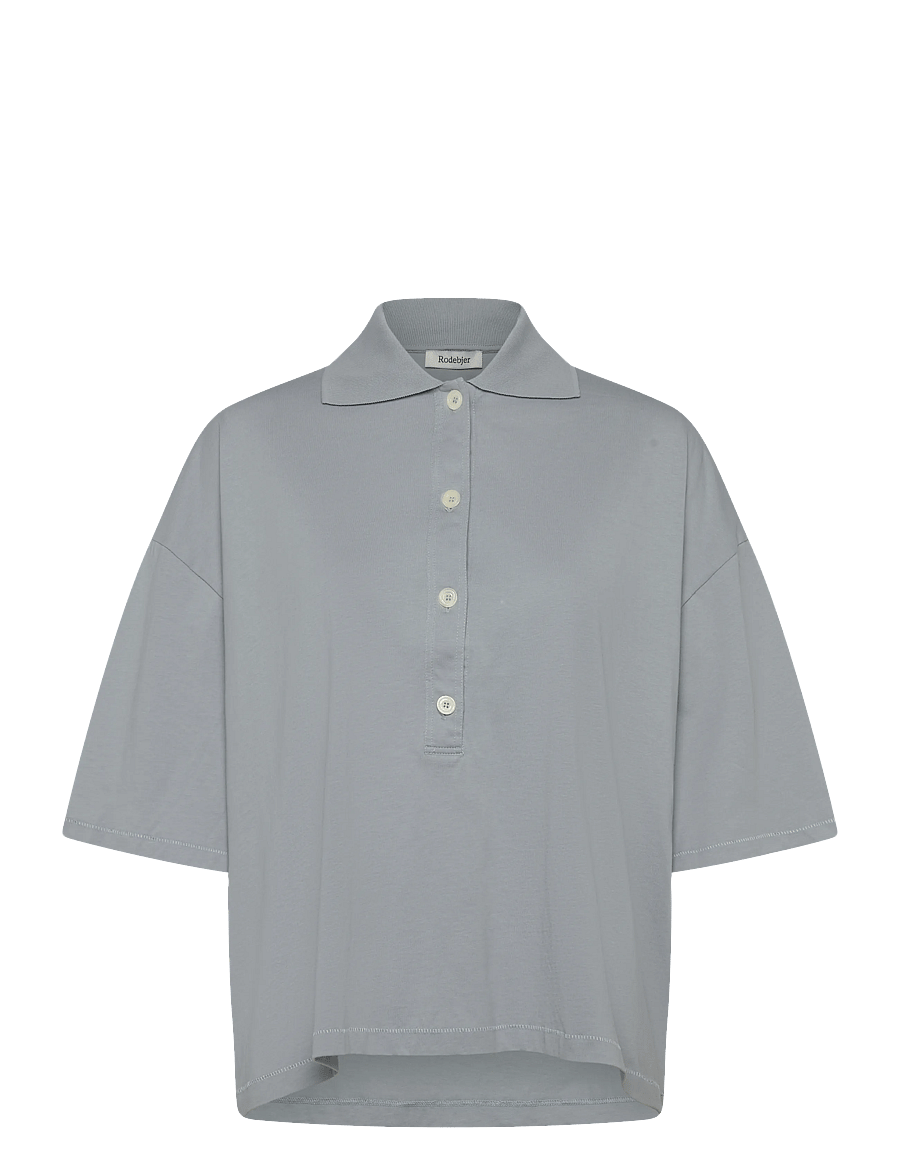 RODEBJER - Rodebjer Bliss - polo marškinėliai - pearl blue - 0