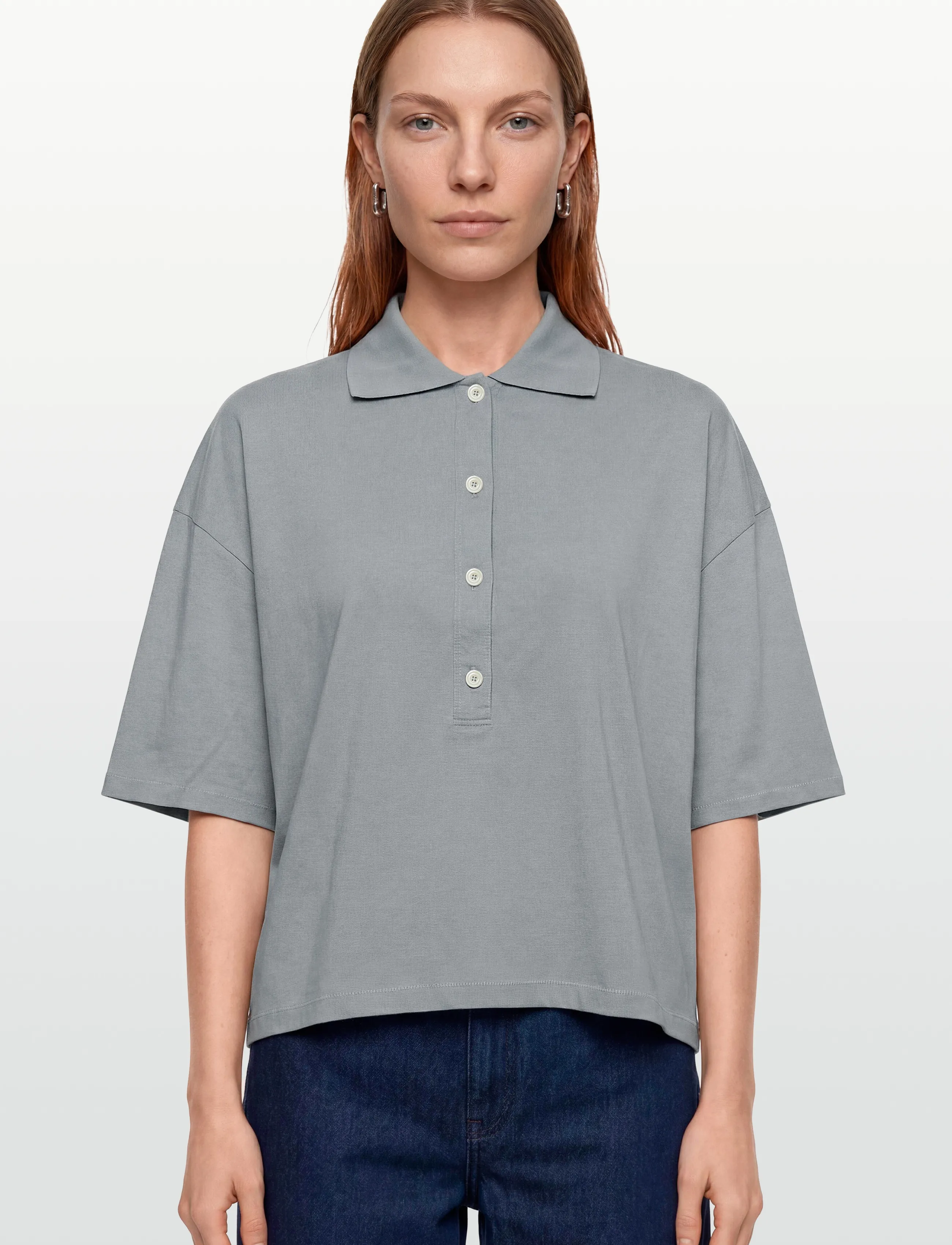 RODEBJER - Rodebjer Bliss - polo shirts - pearl blue - 3