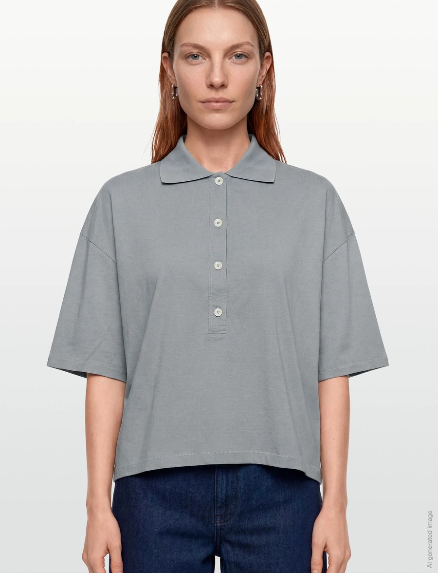 RODEBJER - Rodebjer Bliss - pikéer - pearl blue - 3