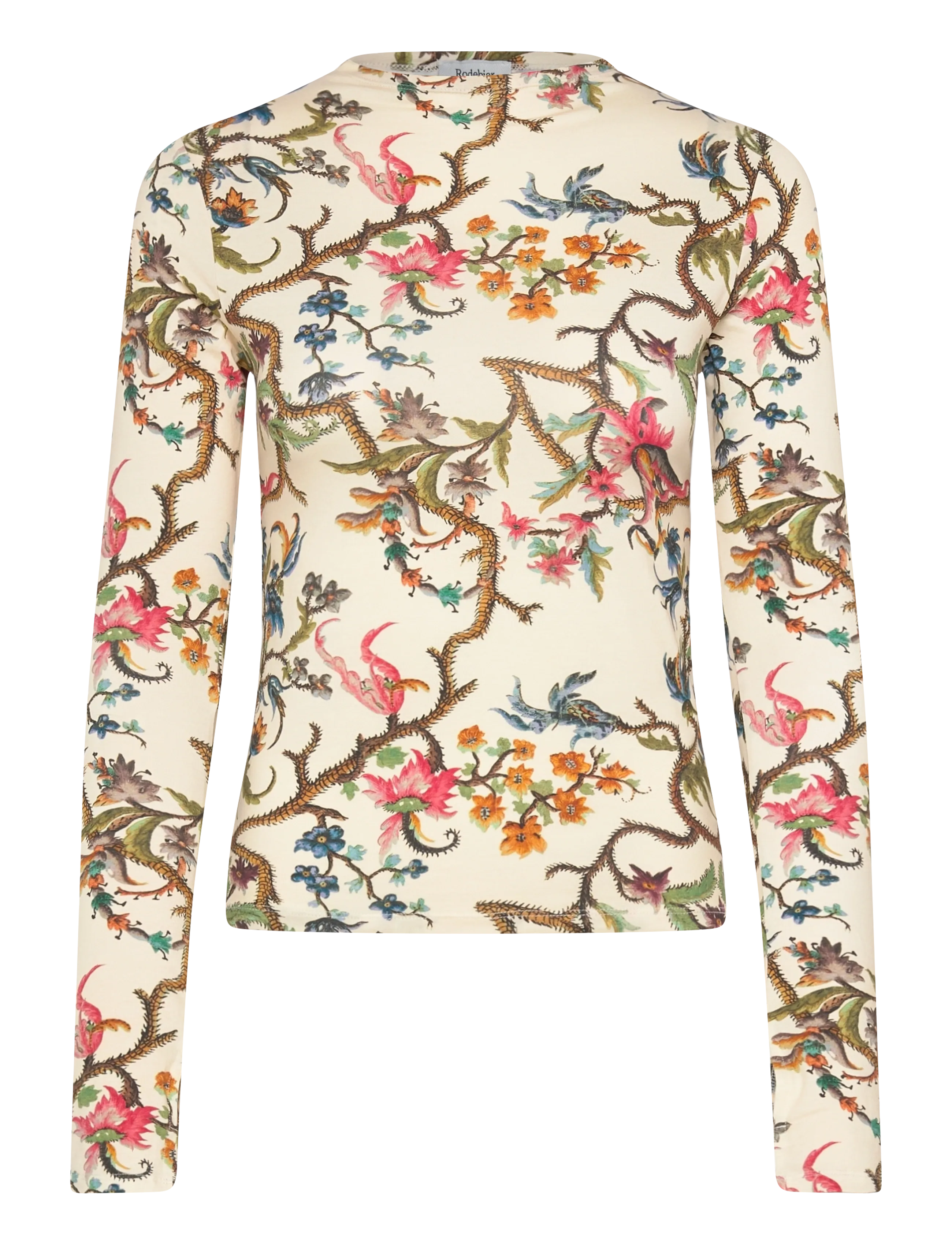 RODEBJER Rodebjer Karlai Trailing - Muotitrendit - CREAM MULTI / cream