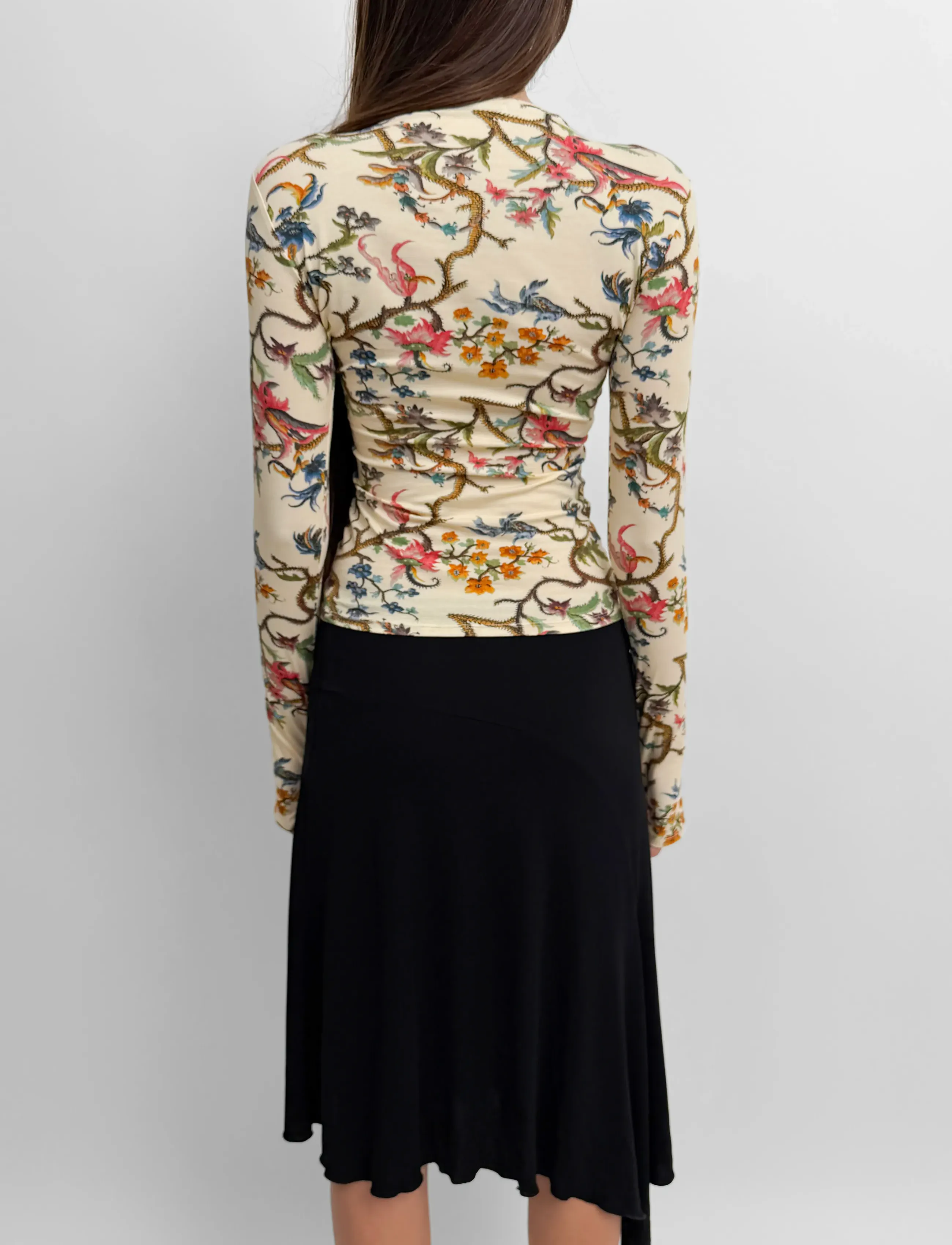 RODEBJER - Rodebjer Karlai Trailing - langärmlige tops - cream multi - 3