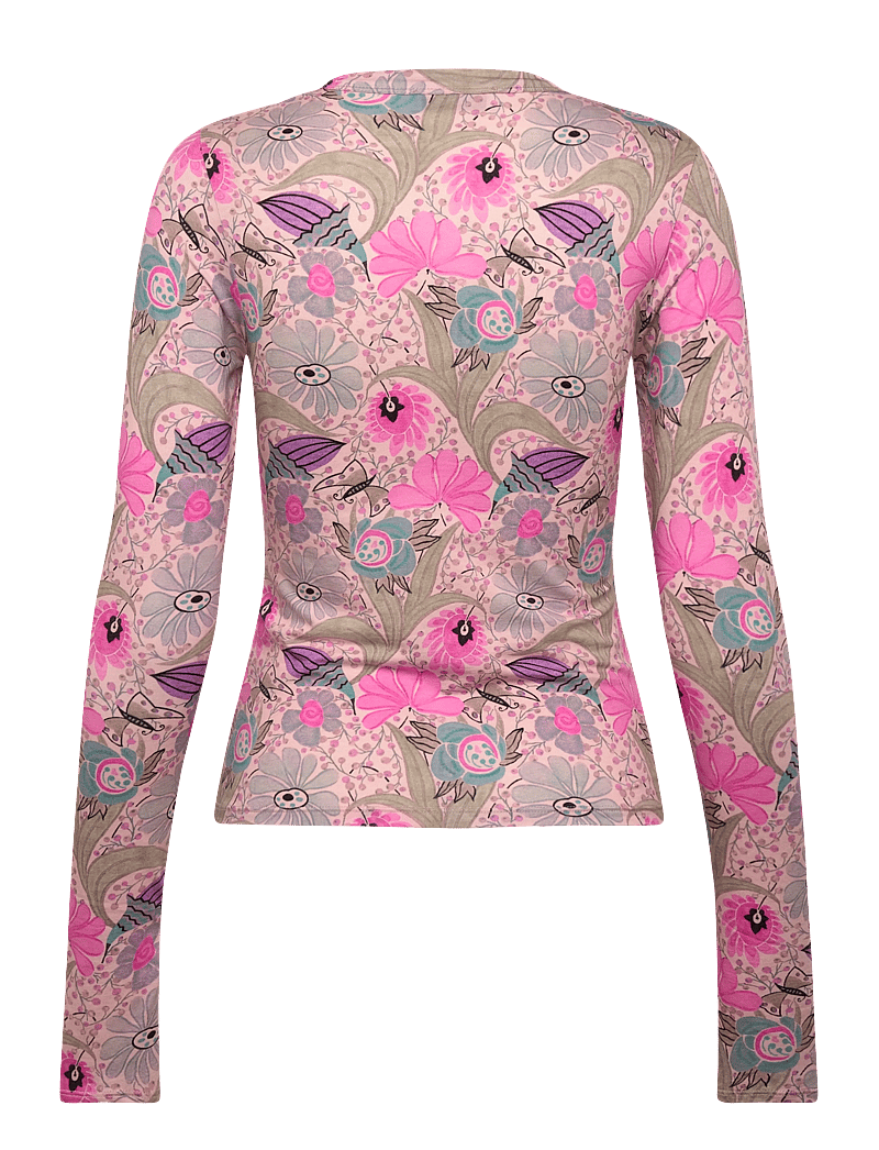 RODEBJER - Rodebjer Kiara Ducharne - long-sleeved tops - hot pink - 1