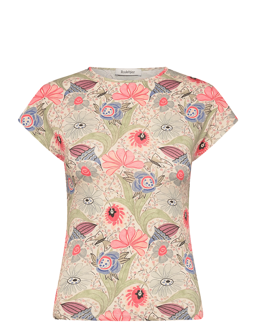 RODEBJER - Rodebjer Otta Ducharne - t-shirty & zopy - coral multi - 1