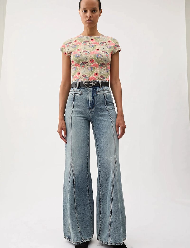 RODEBJER - Rodebjer Otta Ducharne - t-shirts - coral multi - 0