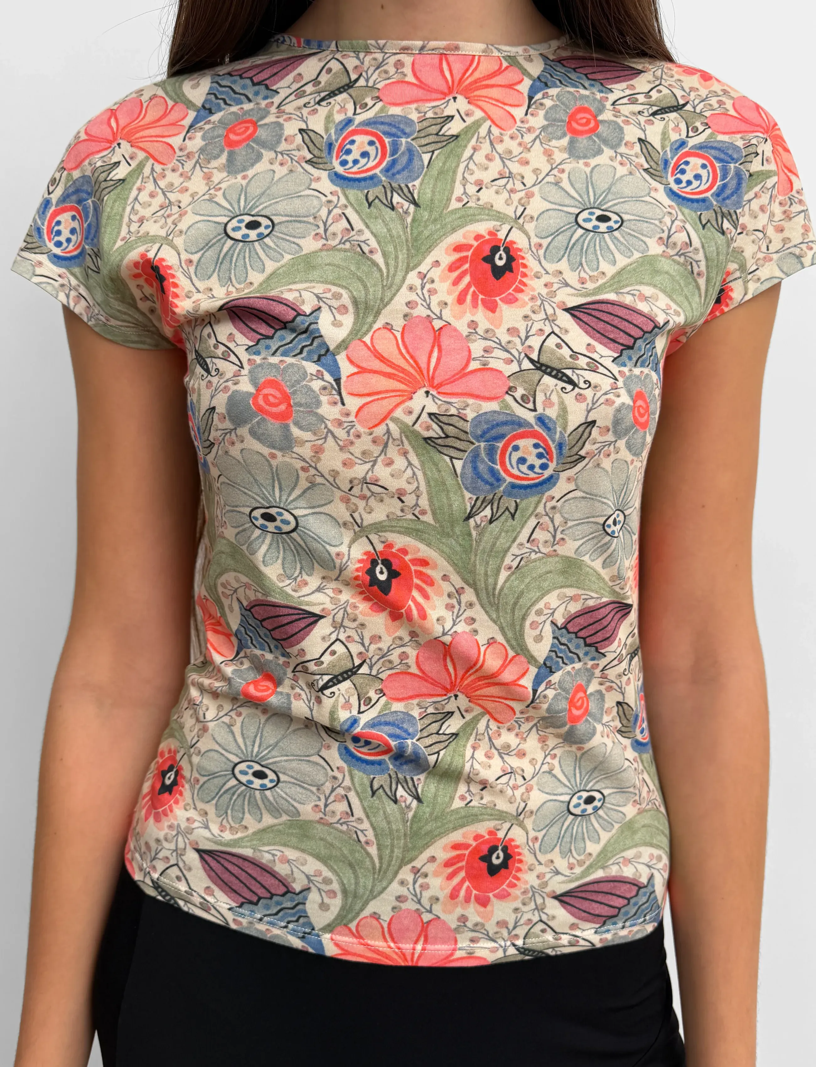 RODEBJER - Rodebjer Otta Ducharne - t-shirty & zopy - coral multi - 3