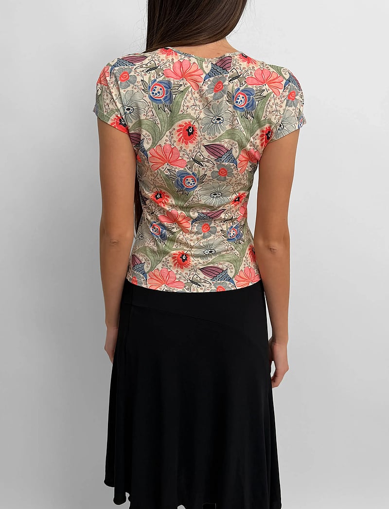 RODEBJER - Rodebjer Otta Ducharne - t-shirts - coral multi - 4