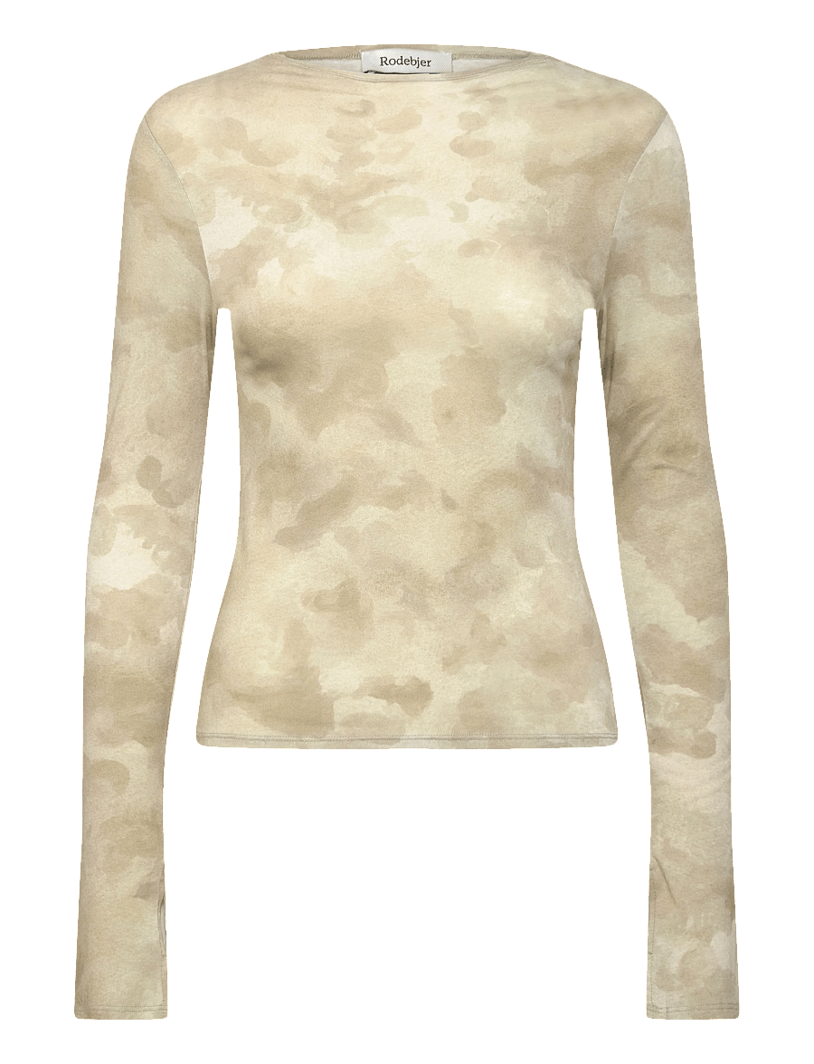 RODEBJER - Rodebjer Karlai Clouds - langærmede toppe - sage green - 1