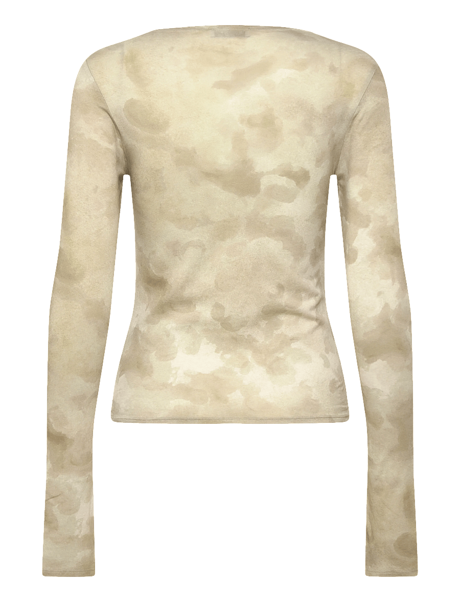 RODEBJER - Rodebjer Karlai Clouds - langærmede toppe - sage green - 2