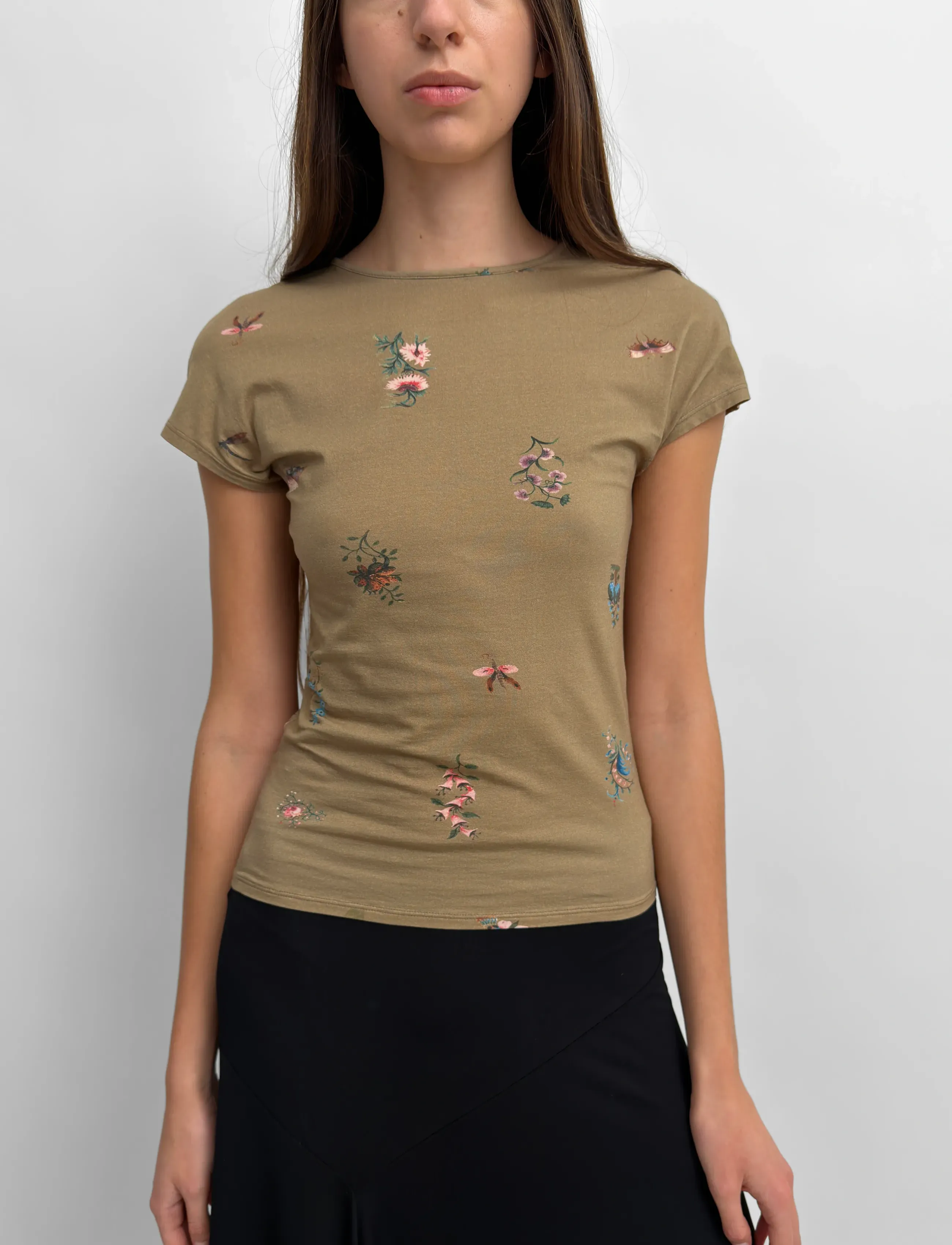 RODEBJER Rodebjer Otta Duchess - T-shirts & Toppe - BEIGE MULTI / beige