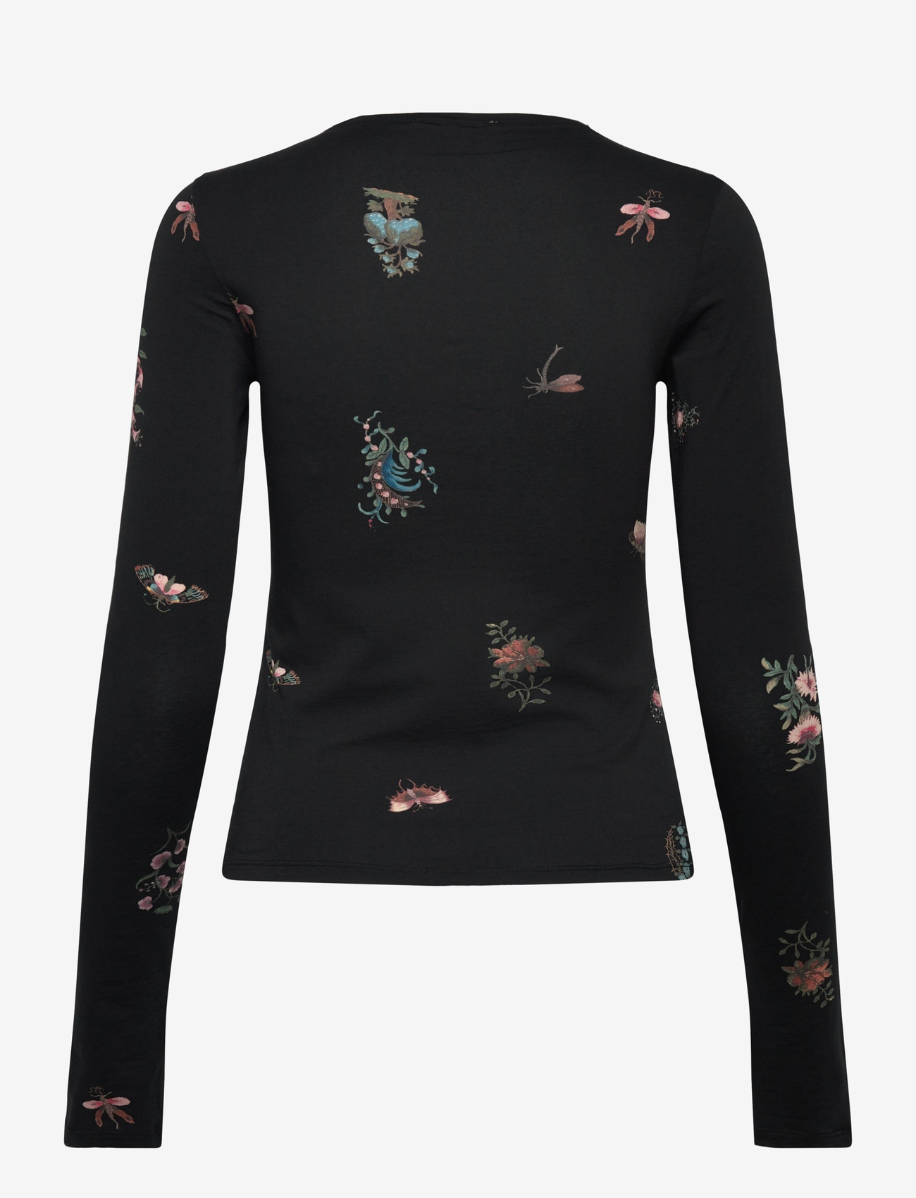 RODEBJER - Rodebjer Karlai Duchess - long-sleeved tops - black multi - 2