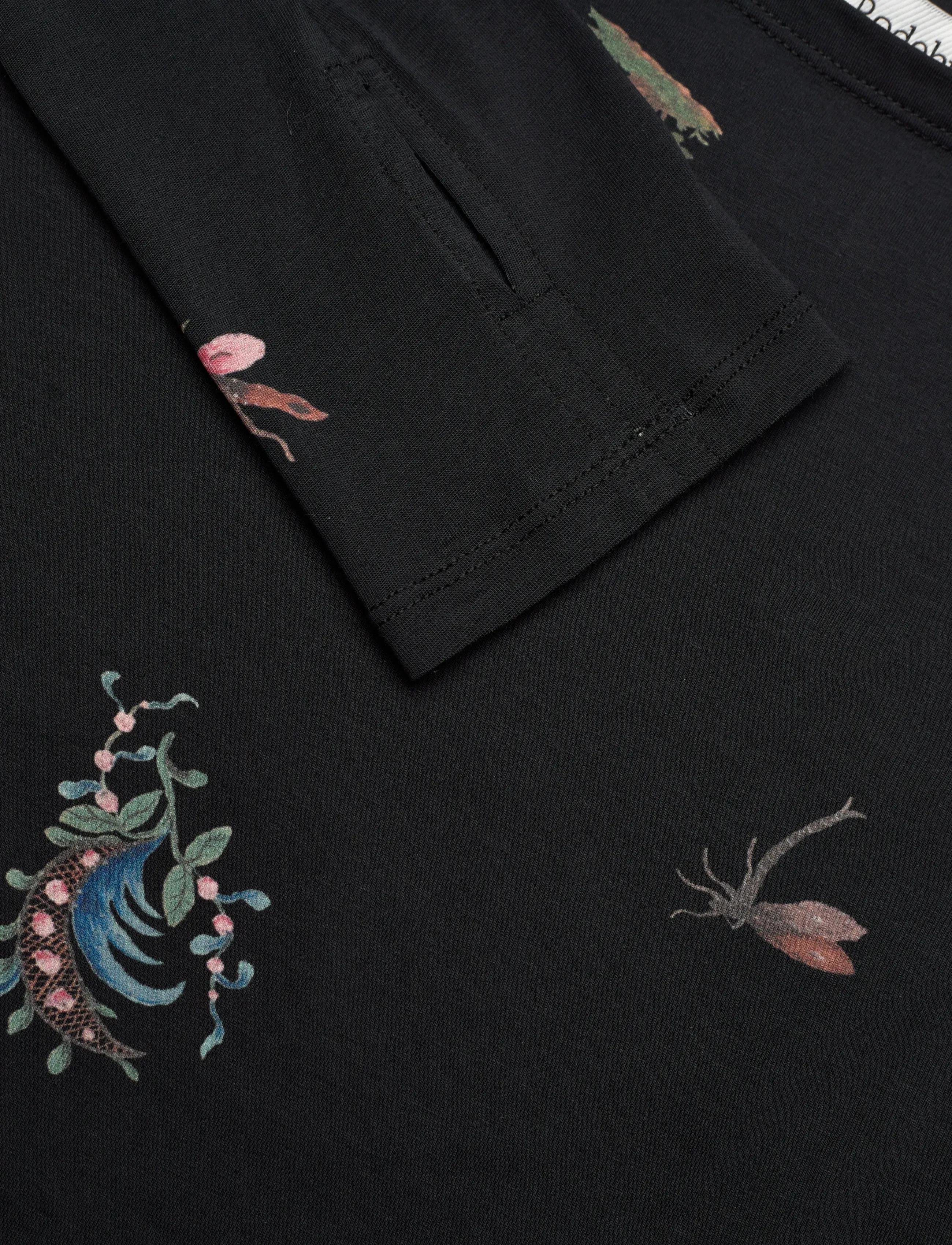 RODEBJER - Rodebjer Karlai Duchess - langärmlige tops - black multi - 4
