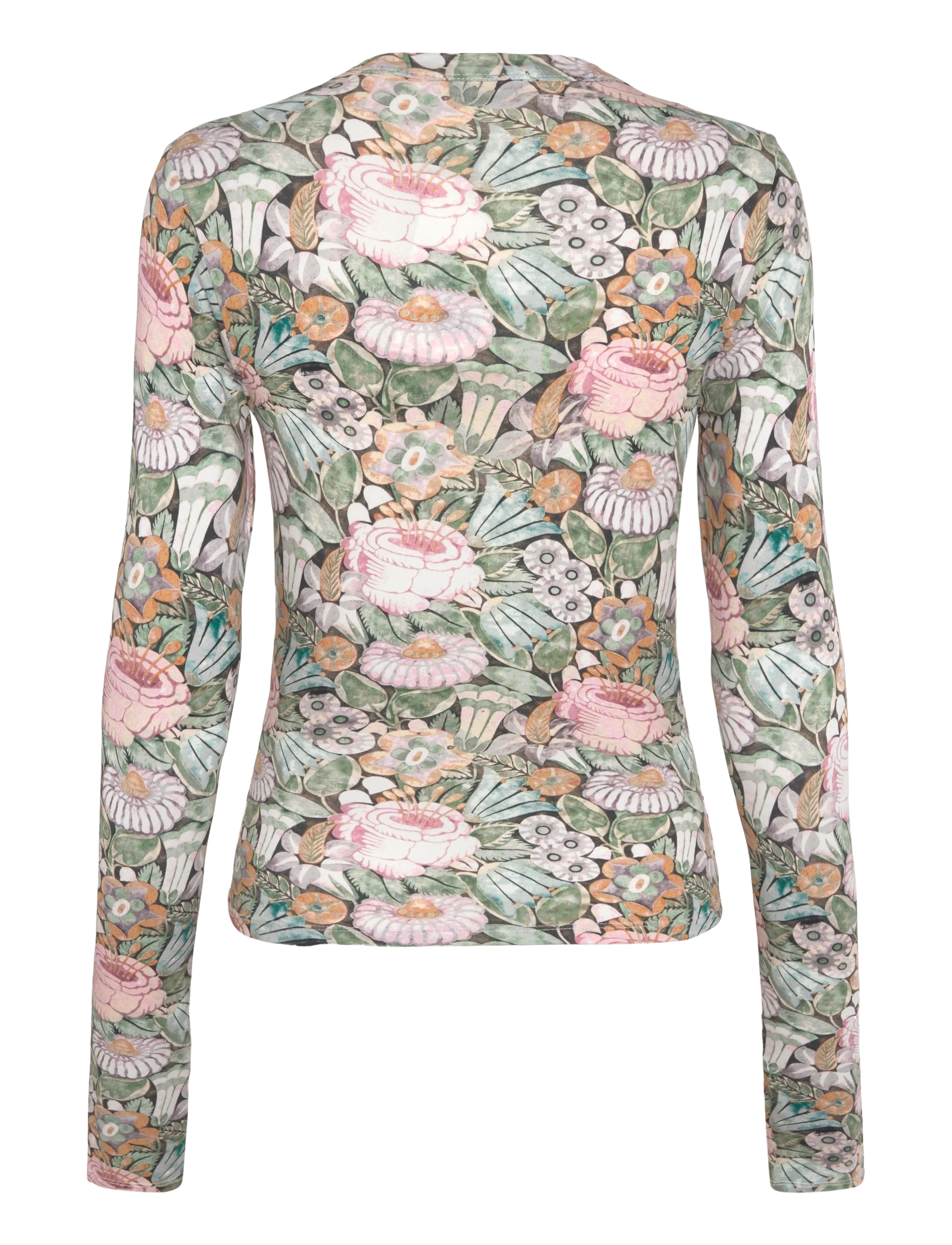 RODEBJER - Rodebjer Kiara Prt - långärmade toppar - opulent rose paper - 2