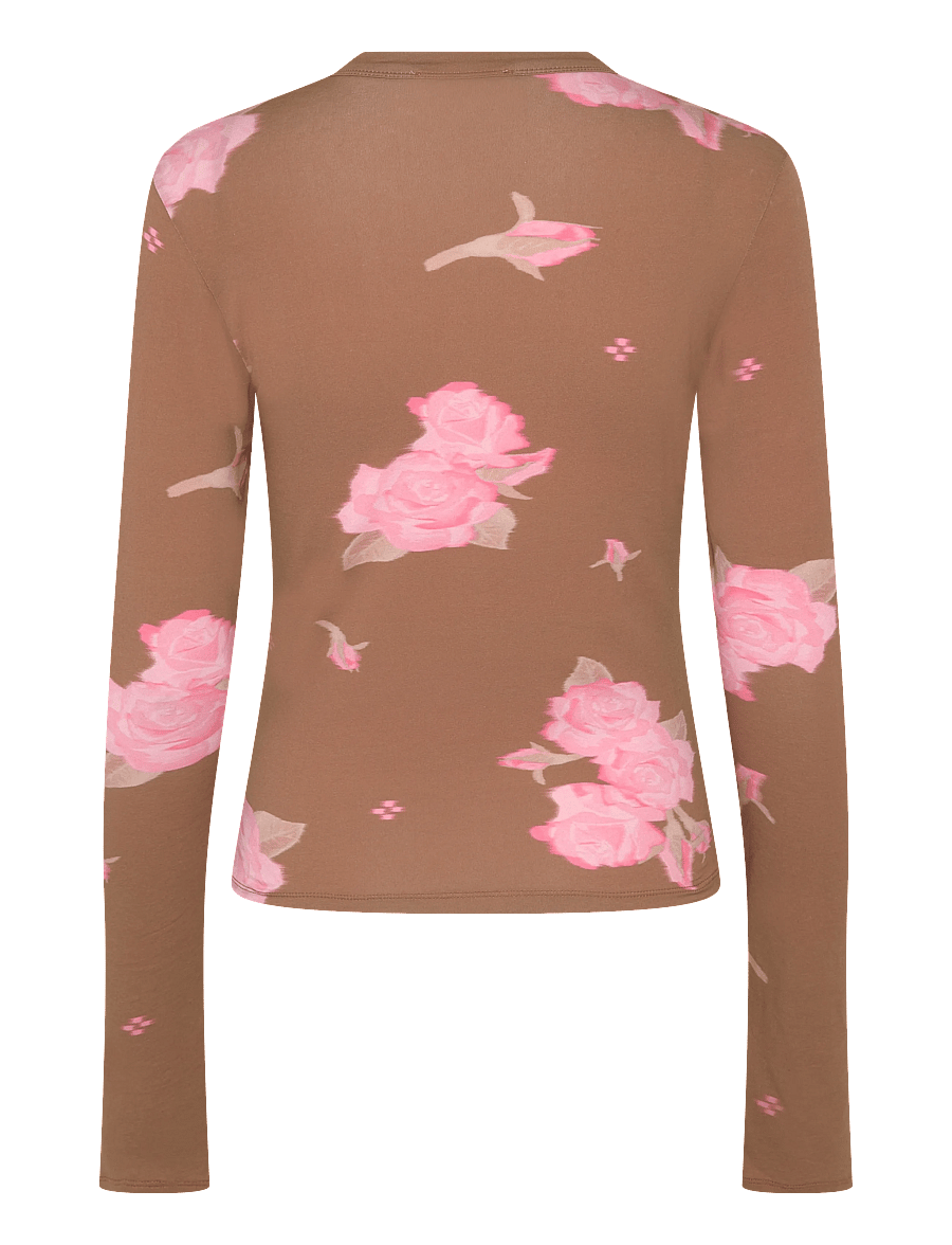 RODEBJER - Rodebjer Kiara Prt - langärmlige tops - spaced rose nougat - 2