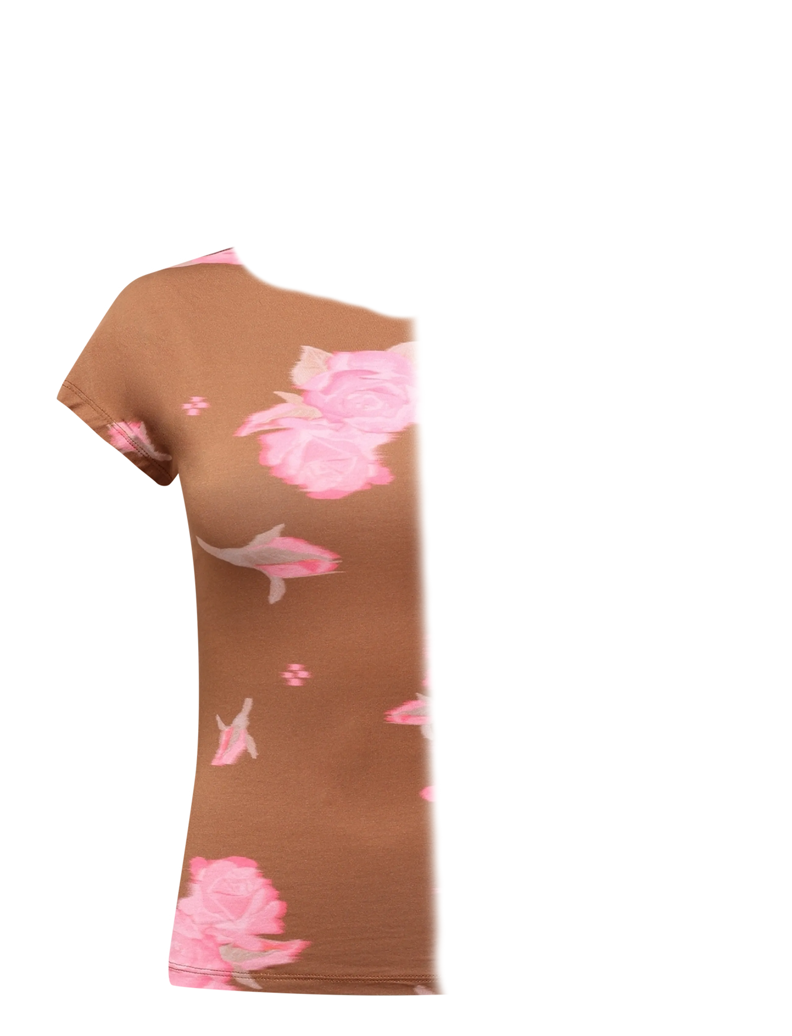 RODEBJER - Rodebjer Otta Prt - t-shirts - spaced rose nougat - 1