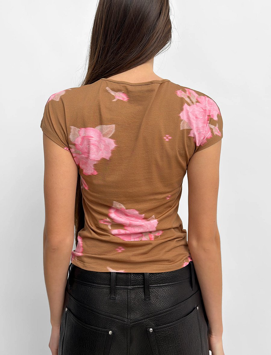 RODEBJER - Rodebjer Otta Prt - t-shirts - spaced rose nougat - 2