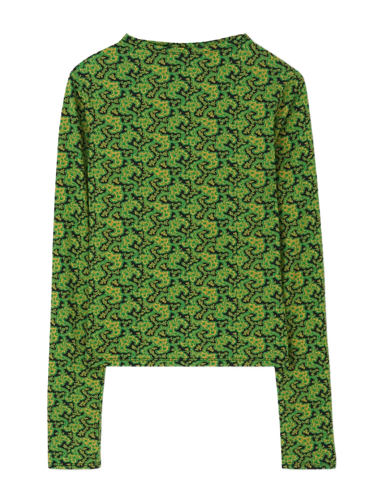 RODEBJER Rodebjer Karlai Prt - Langärmlige Tops - BRANCHES PAISLEY GREEN / green