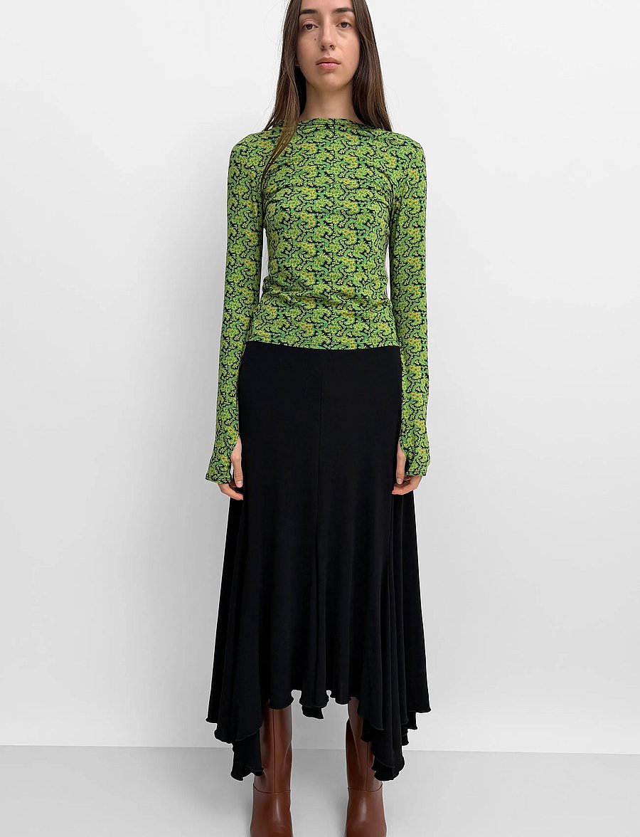 RODEBJER - Rodebjer Karlai Prt - långärmade toppar - branches paisley green - 0
