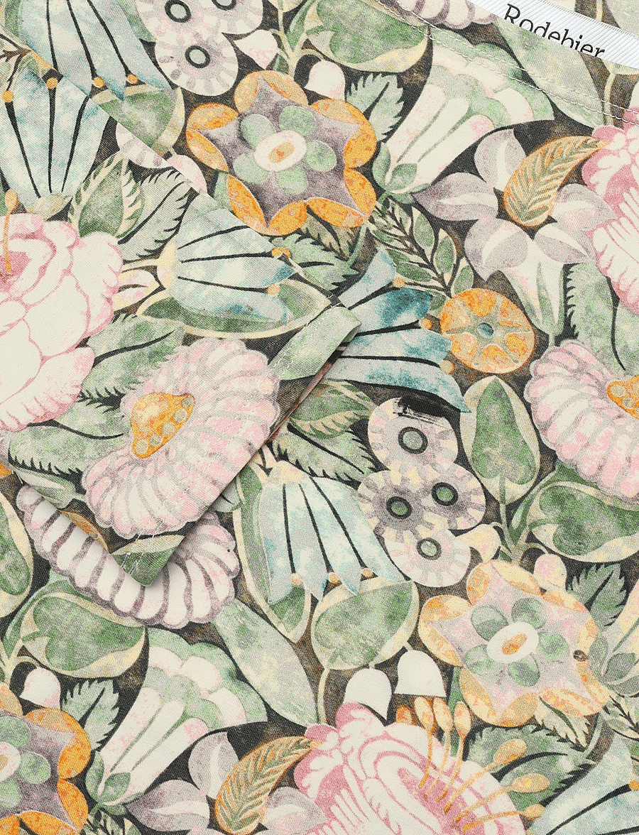 RODEBJER - Rodebjer Karlai Prt - pikkade varrukatega topid - opulent rose paper - 2