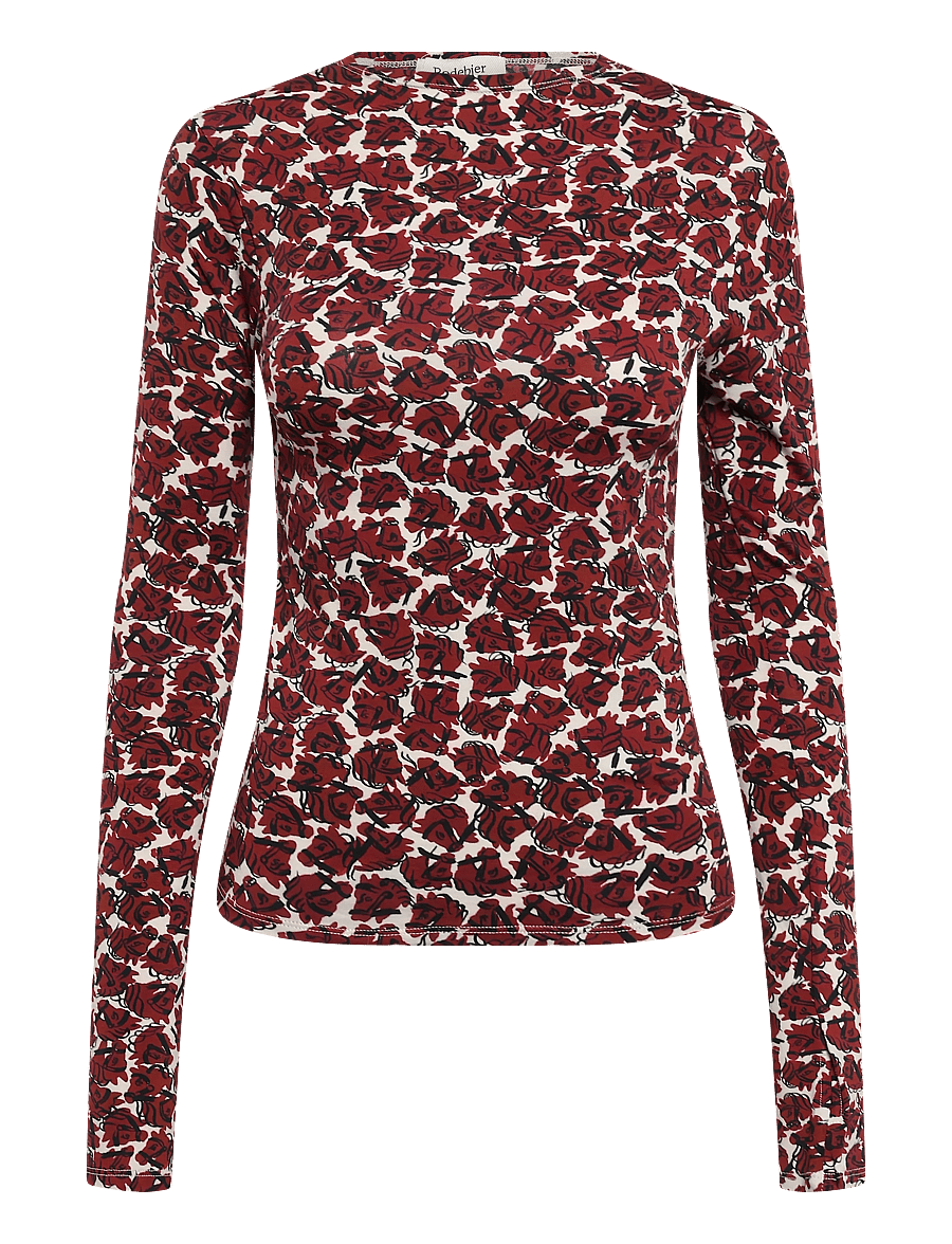 RODEBJER - Rodebjer Karlai Prt - pikkade varrukatega topid - vintage horse grape - 1