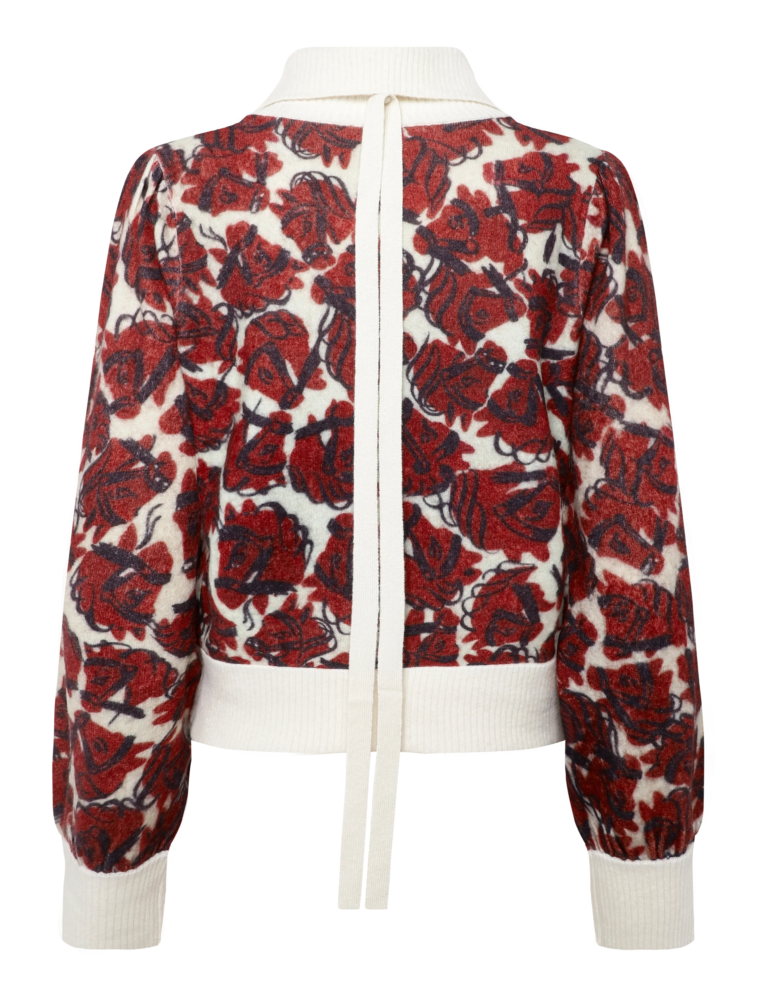 RODEBJER - Rodebjer Doni Horses - efterårstøj - grape red/paper - 2