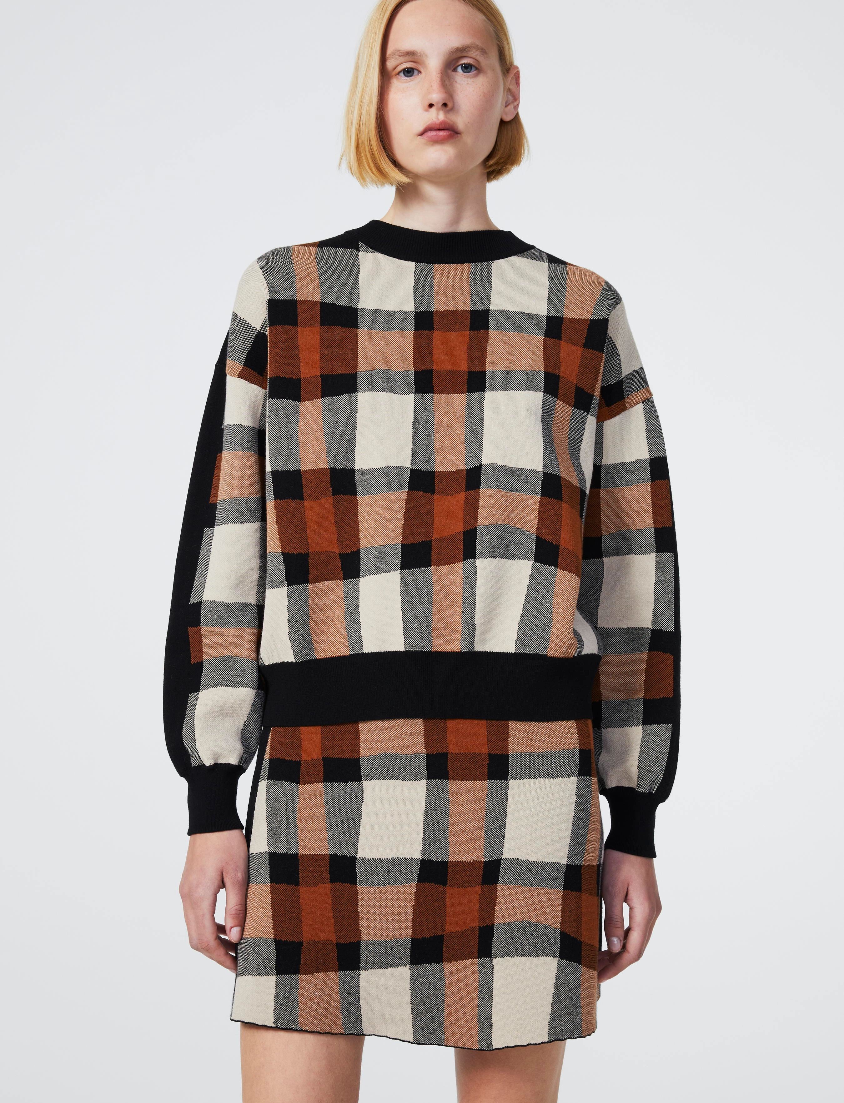 RODEBJER - Rodebjer Reilly Check - syrup - 2