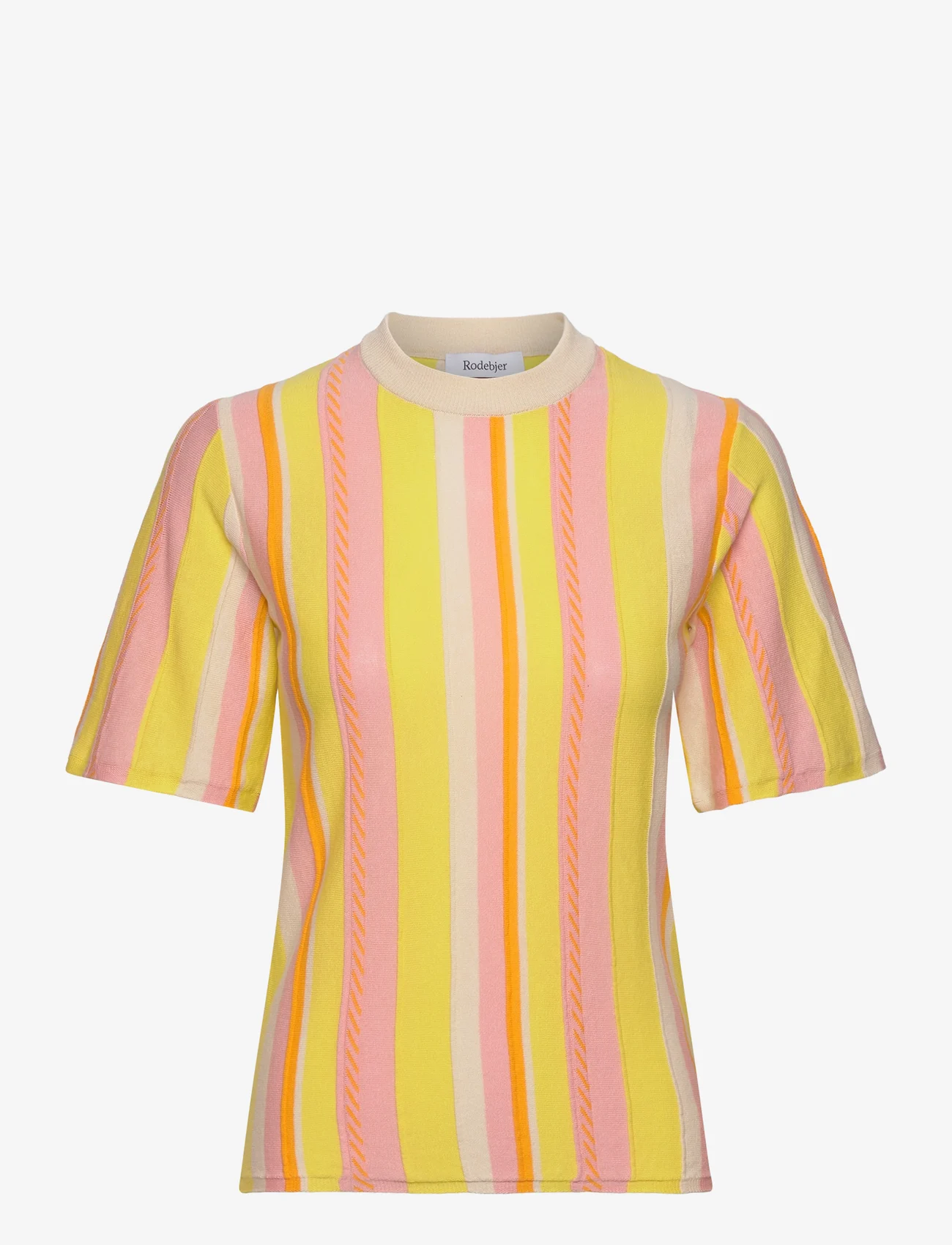 RODEBJER - Rodebjer Modulo Stripe - jumpers - lime - 0