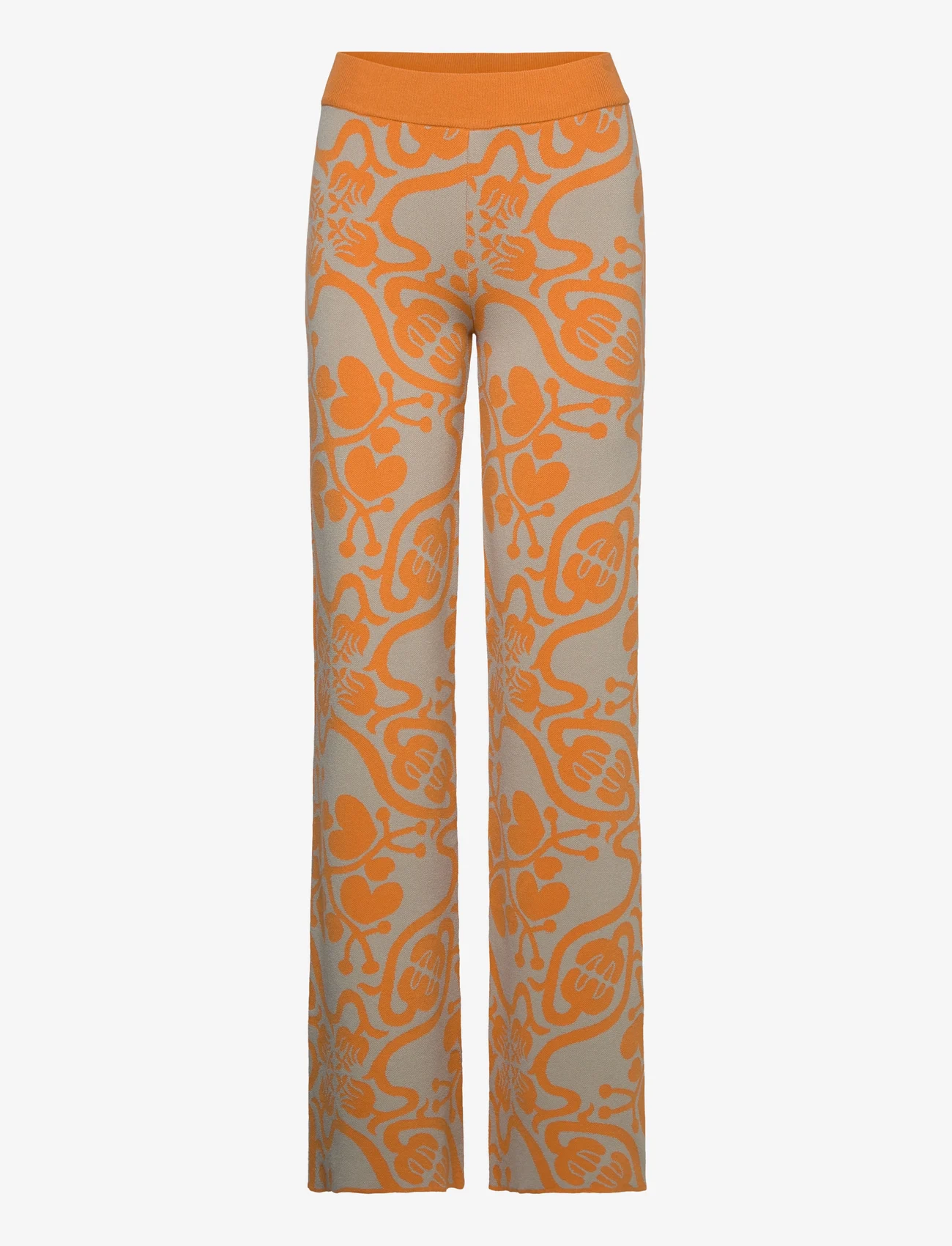RODEBJER - Rodebjer Lejon - slim fit trousers - papaya - 0