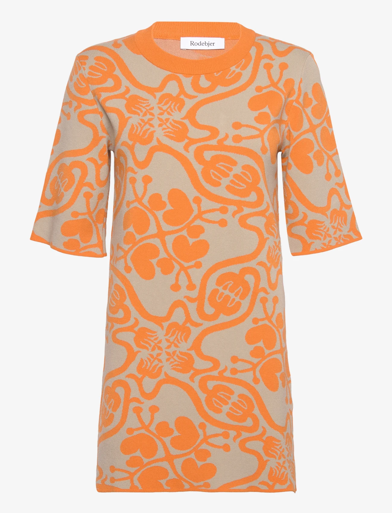 RODEBJER - Rodebjer Tiger - knitted dresses - papaya - 0