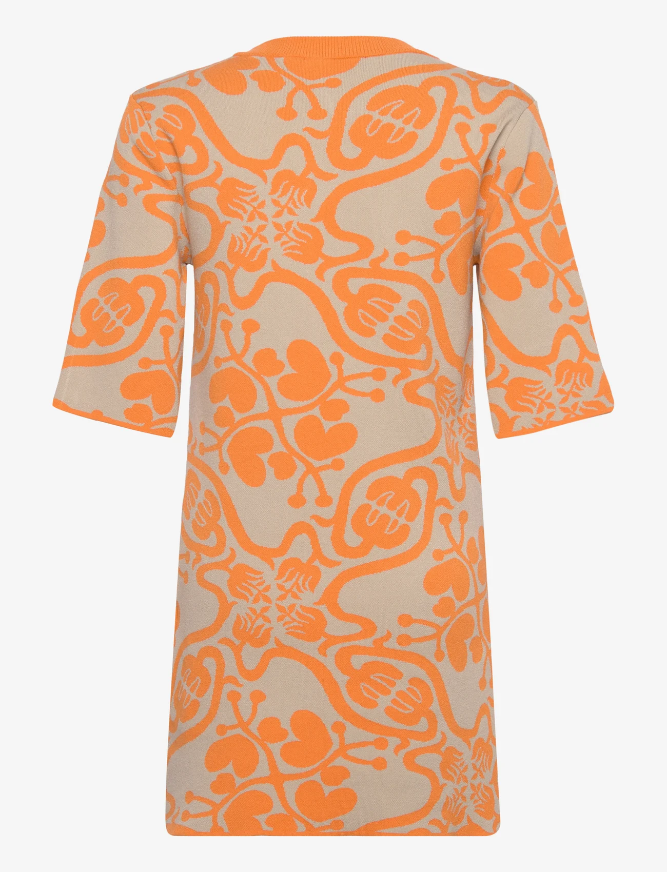 RODEBJER - Rodebjer Tiger - knitted dresses - papaya - 1