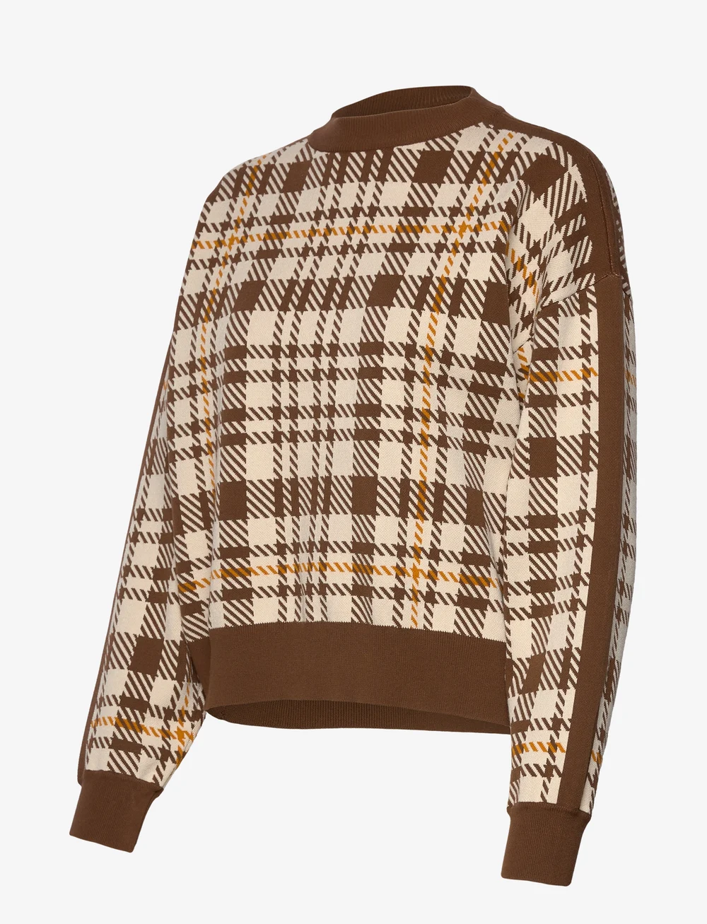 RODEBJER - Rodebjer Reilly Eco Check - jumpers - brown - 2