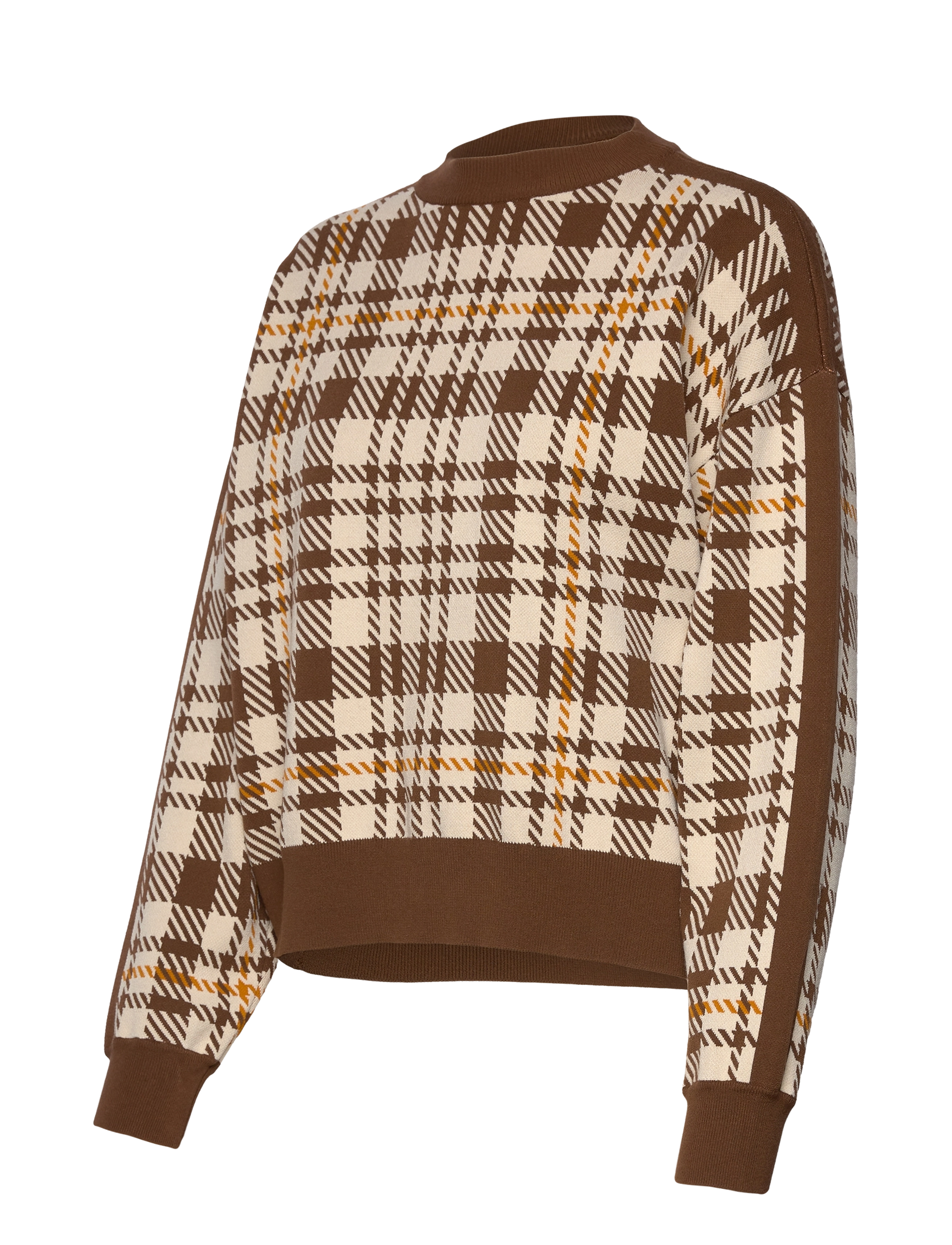 RODEBJER - Rodebjer Reilly Eco Check - džemprid - brown - 2