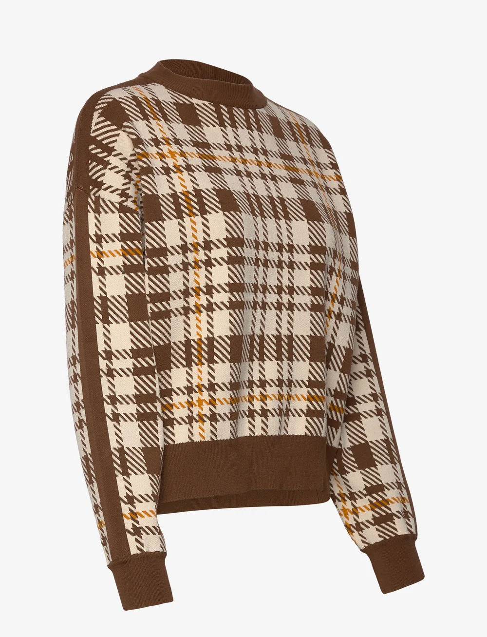 RODEBJER - Rodebjer Reilly Eco Check - jumpers - brown - 3