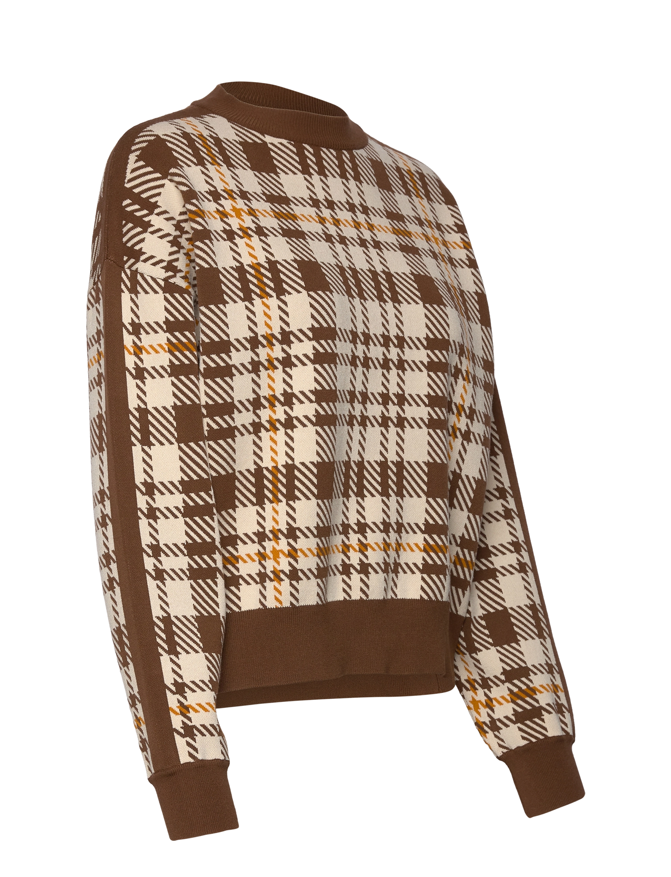 RODEBJER - Rodebjer Reilly Eco Check - džemprid - brown - 3