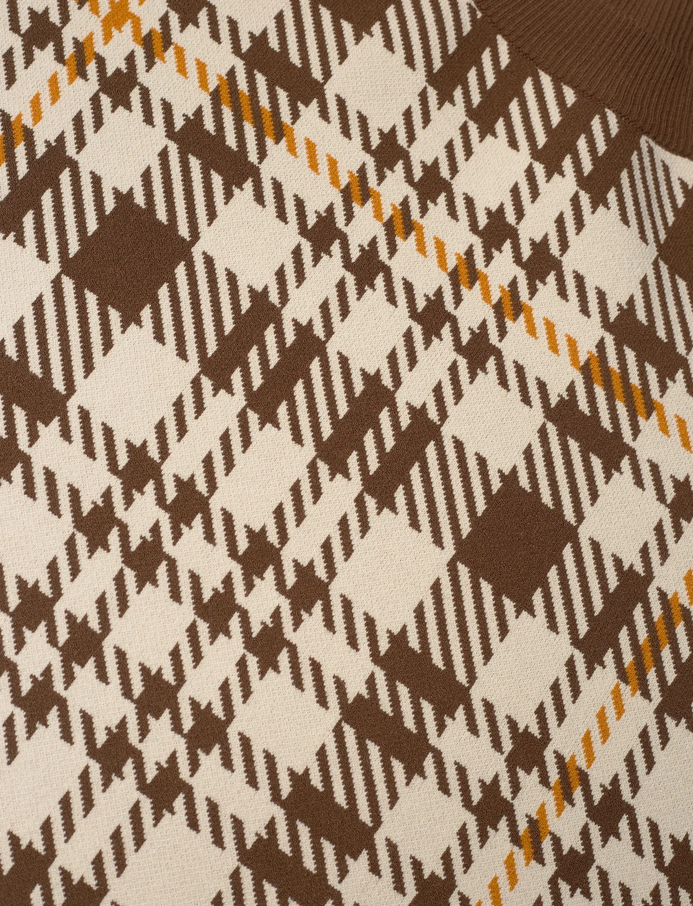 RODEBJER - Rodebjer Reilly Eco Check - jumpers - brown - 4