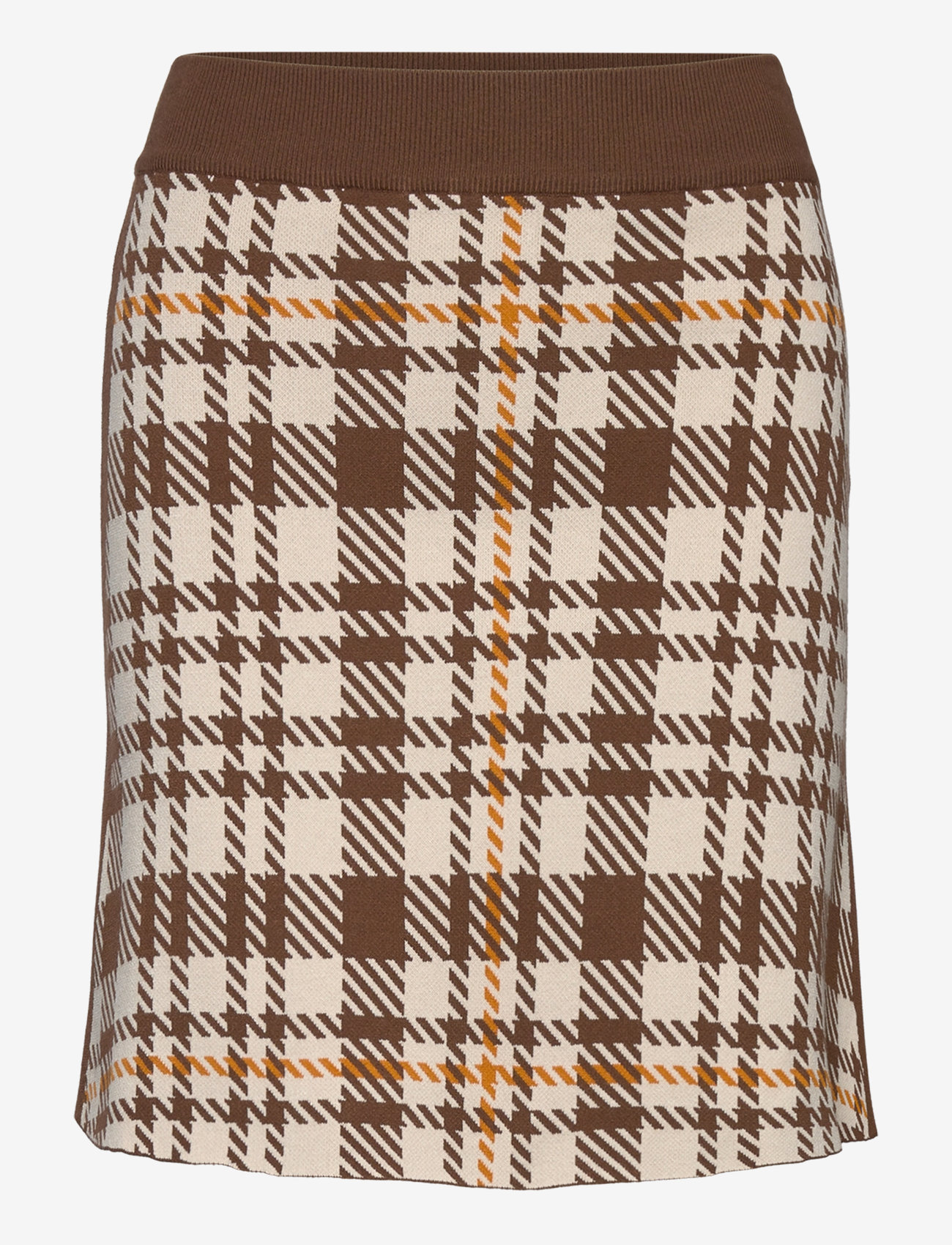 RODEBJER - Rodebjer Tendai Eco Check - kootud seelikud - brown - 0