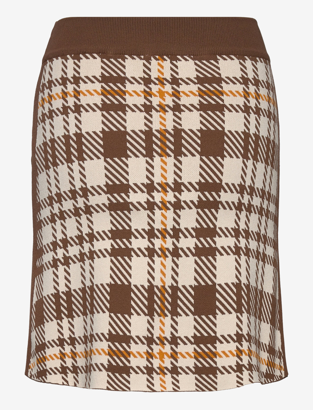 RODEBJER - Rodebjer Tendai Eco Check - kootud seelikud - brown - 1