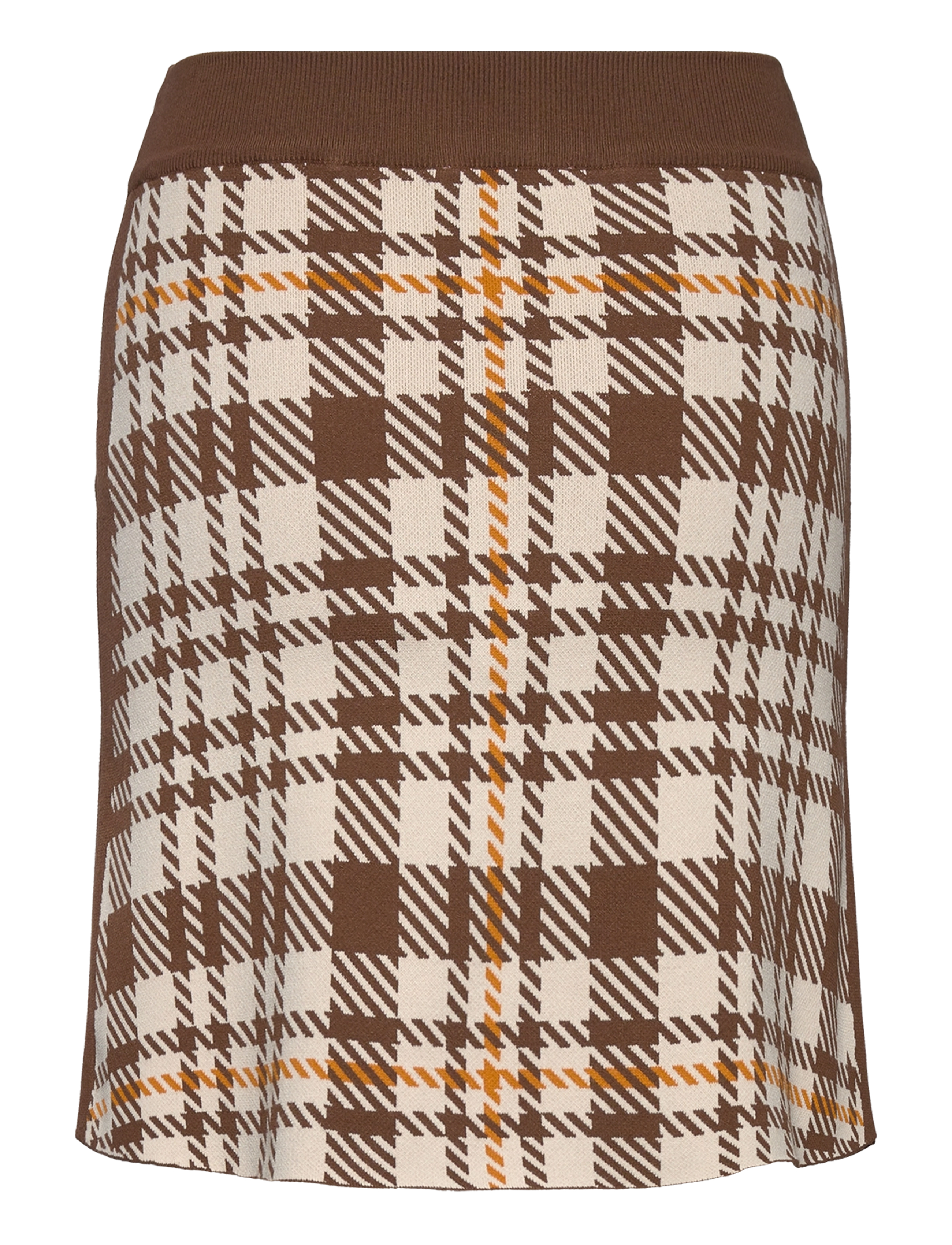 RODEBJER - Rodebjer Tendai Eco Check - strikkede nederdele - brown - 1