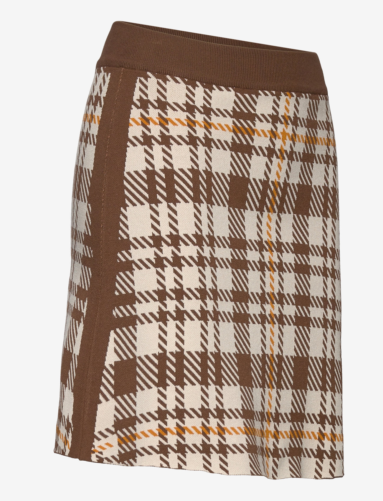 RODEBJER - Rodebjer Tendai Eco Check - kootud seelikud - brown - 3
