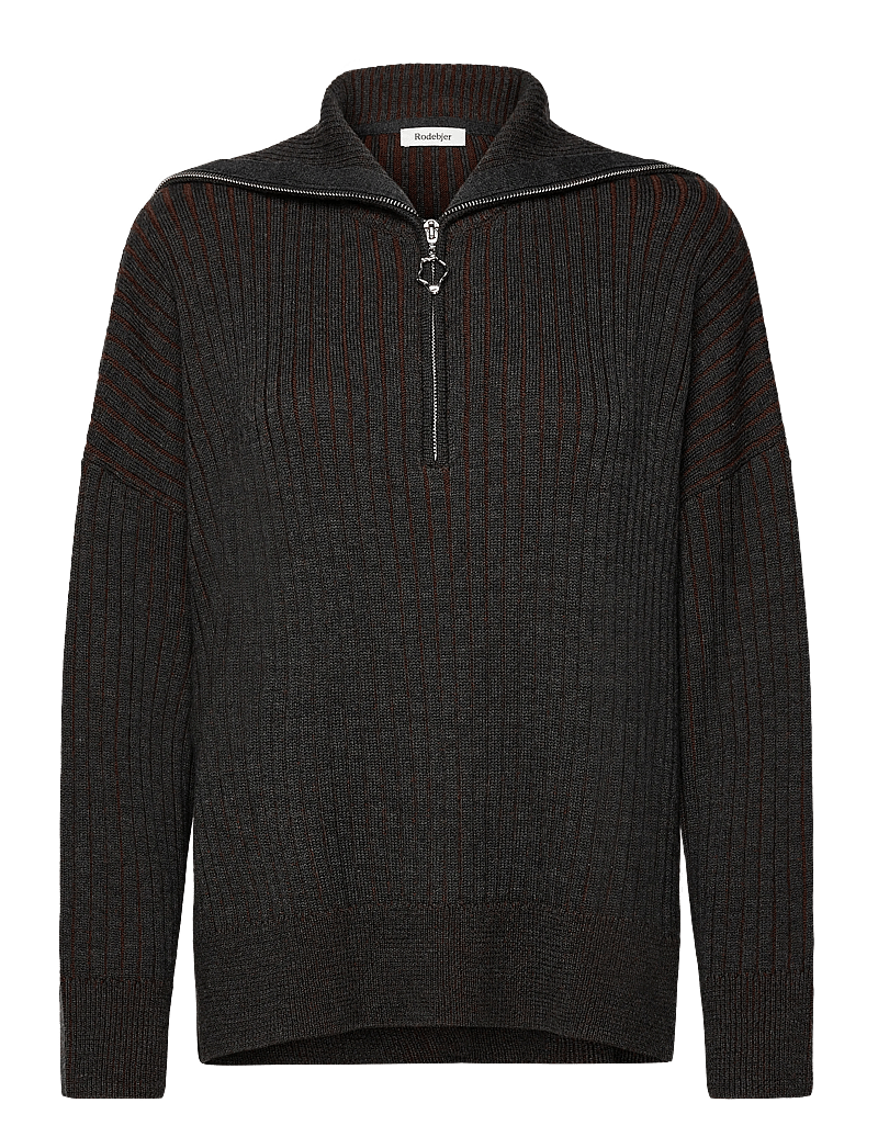 RODEBJER - Rodebjer Harper - rullekraver - dark grey melange - 0