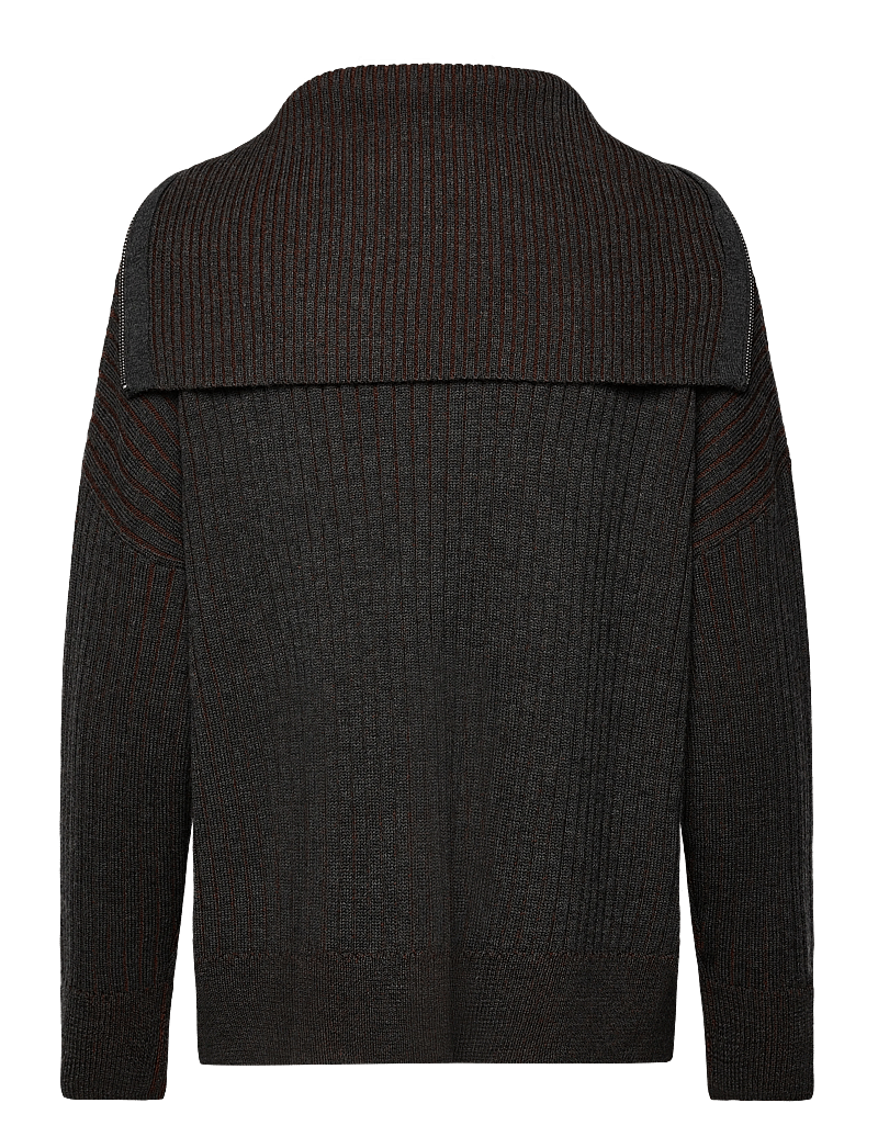 RODEBJER - Rodebjer Harper - rullekraver - dark grey melange - 1