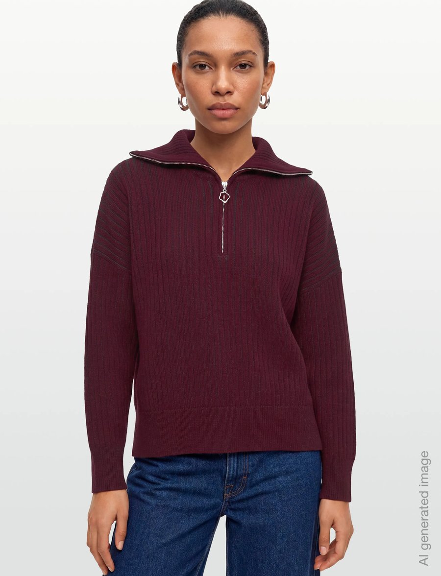 RODEBJER - RODEBJER HARPER - rollkragenpullover - winetasting - 3