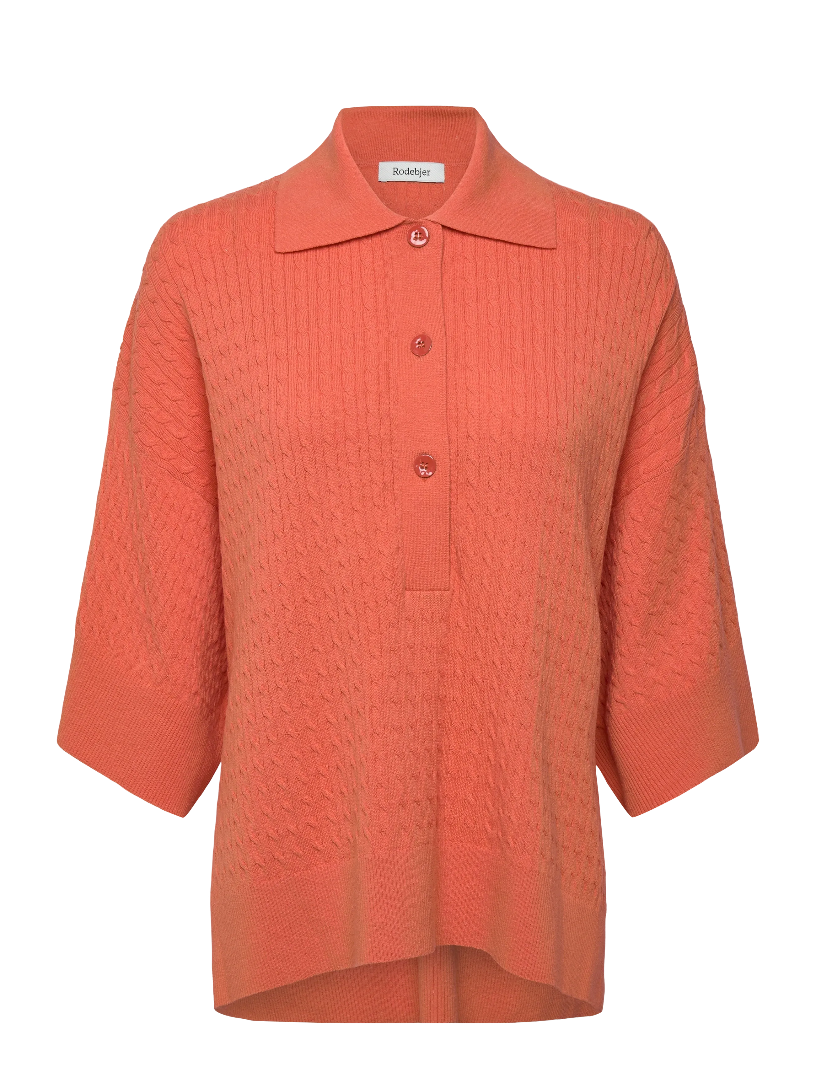 RODEBJER Rodebjer Adore Cable Orange - L - Damen