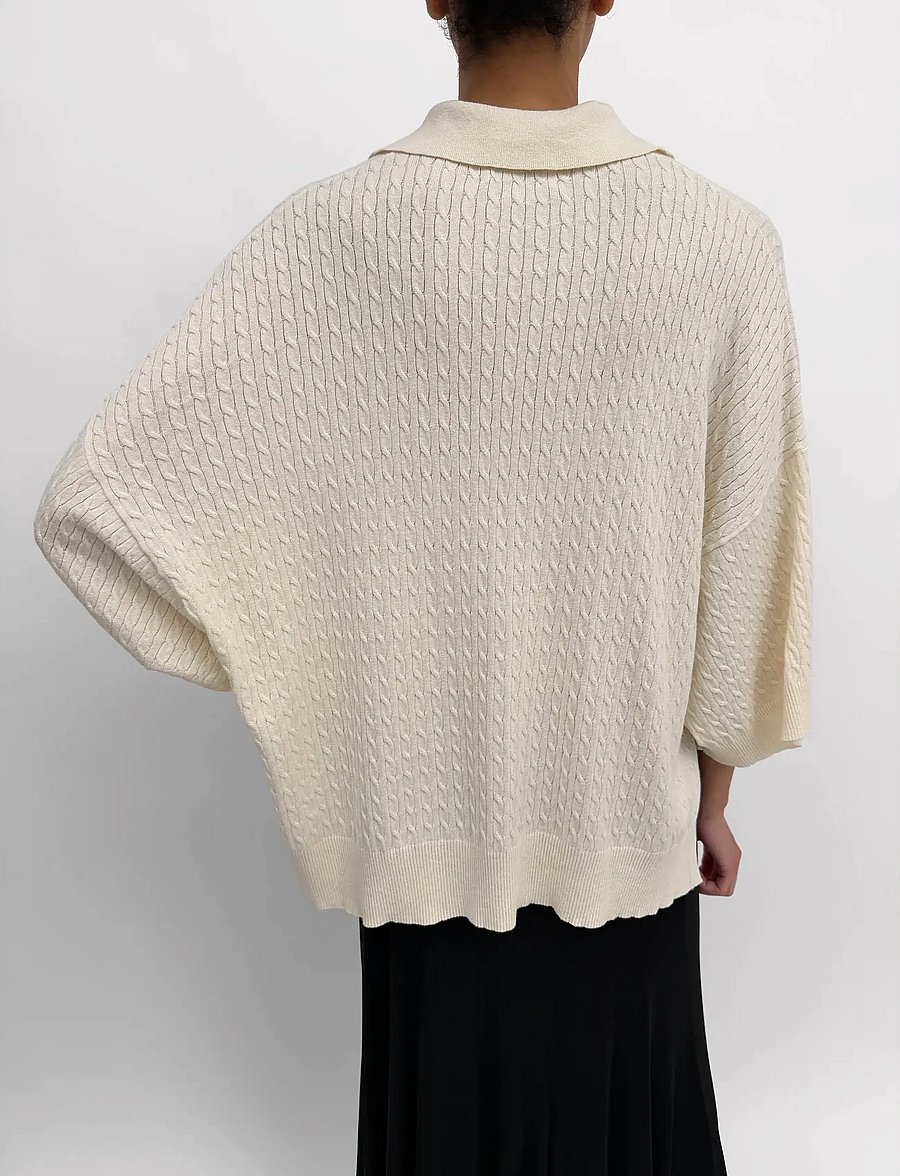 RODEBJER - Rodebjer Adore Cable - pullover - linen - 3