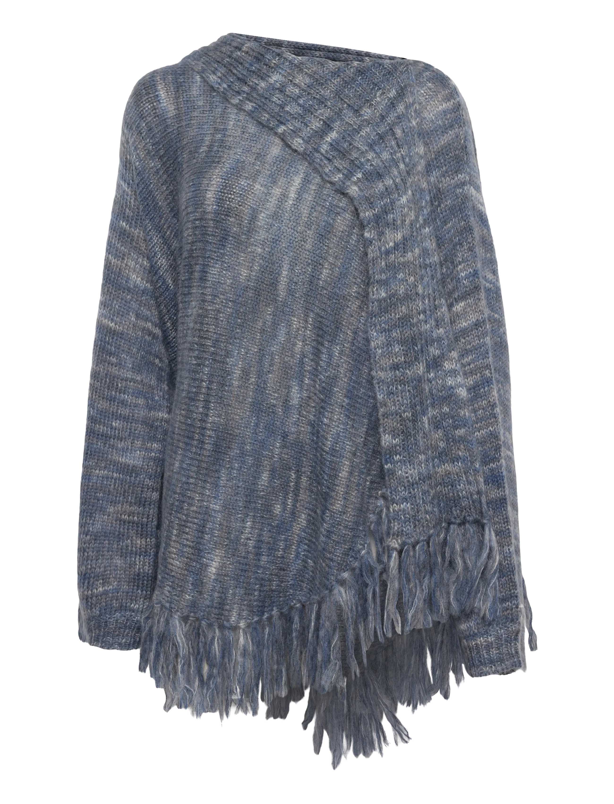 RODEBJER Rodebjer Hana - Ponchos & Capes - DENIM INDIGO / blue