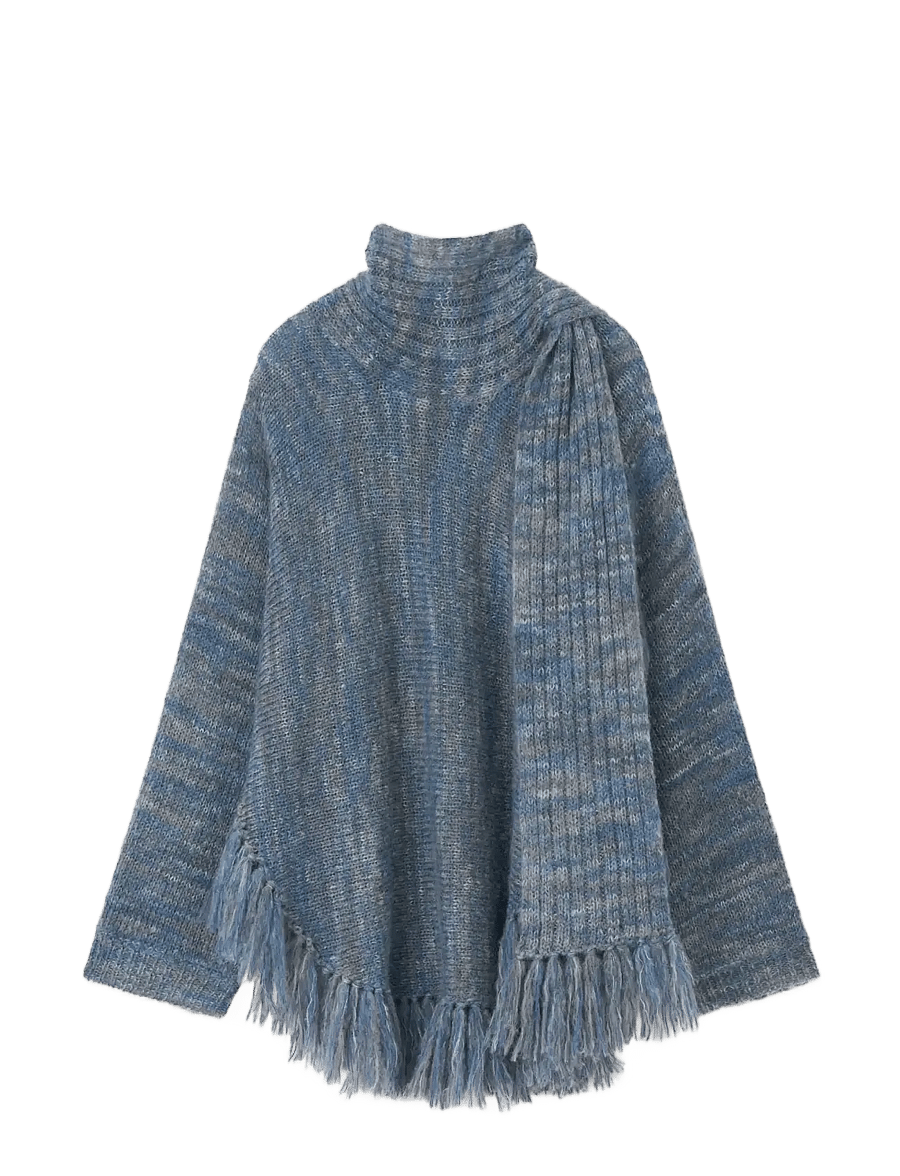 RODEBJER - Rodebjer Hana - ponchoer & kapper - denim indigo - 1